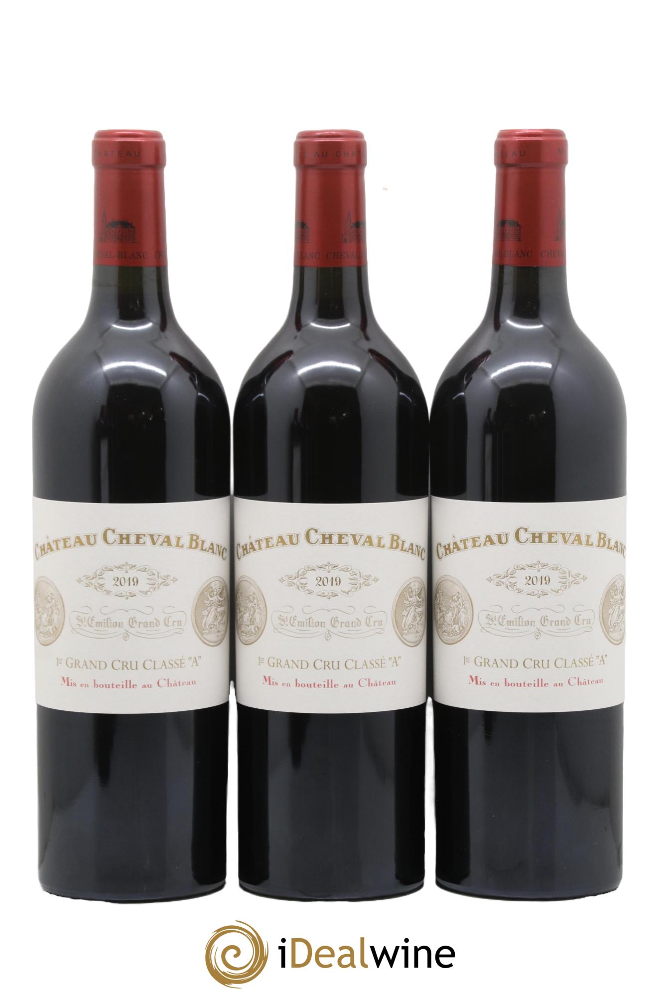 Château Cheval Blanc 1er Grand Cru Classé A  2019 - Lot de 6 bouteilles - 1