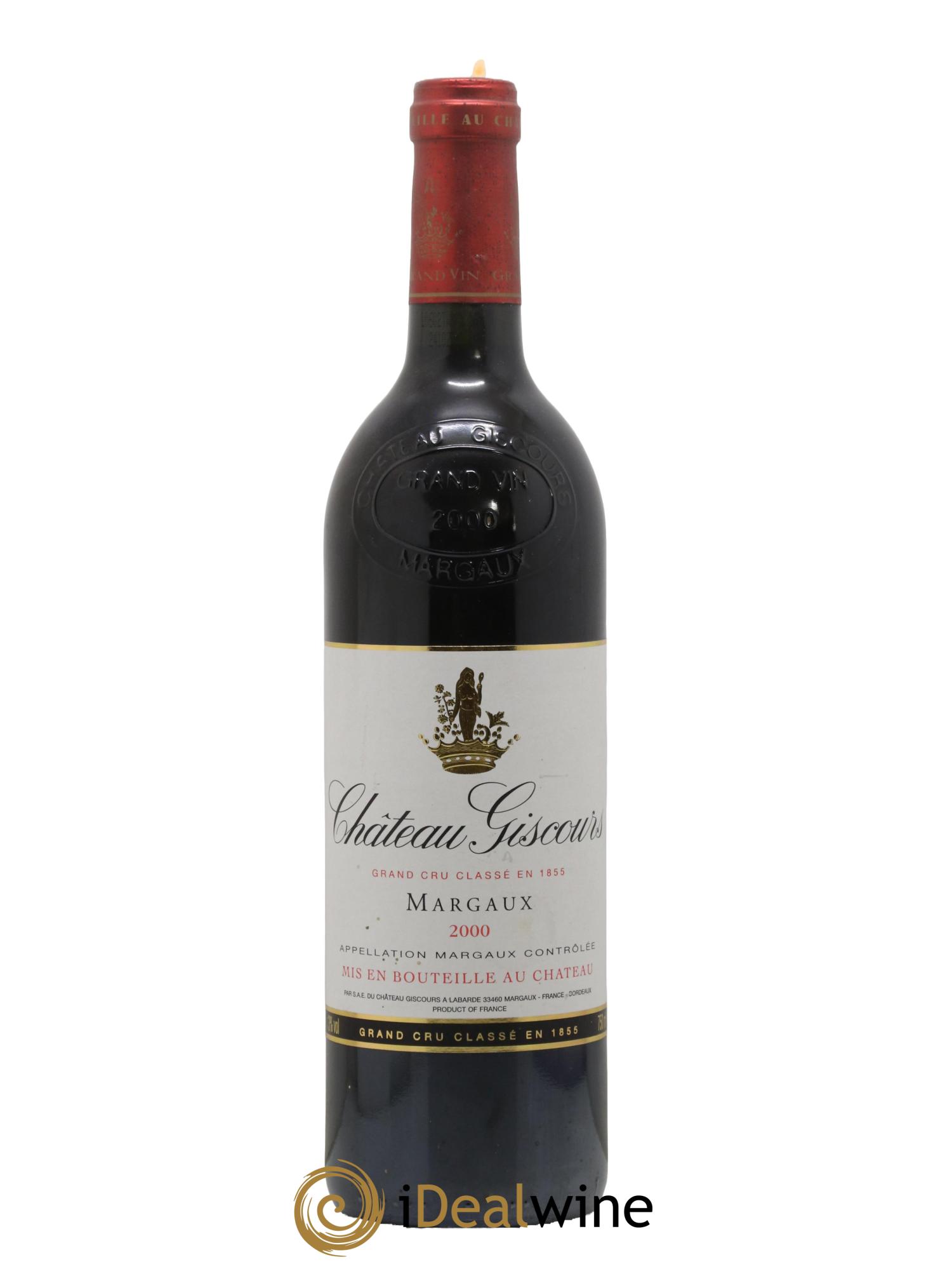 Château Giscours 3ème Grand Cru Classé 2000 - Lot de 1 bouteille - 0