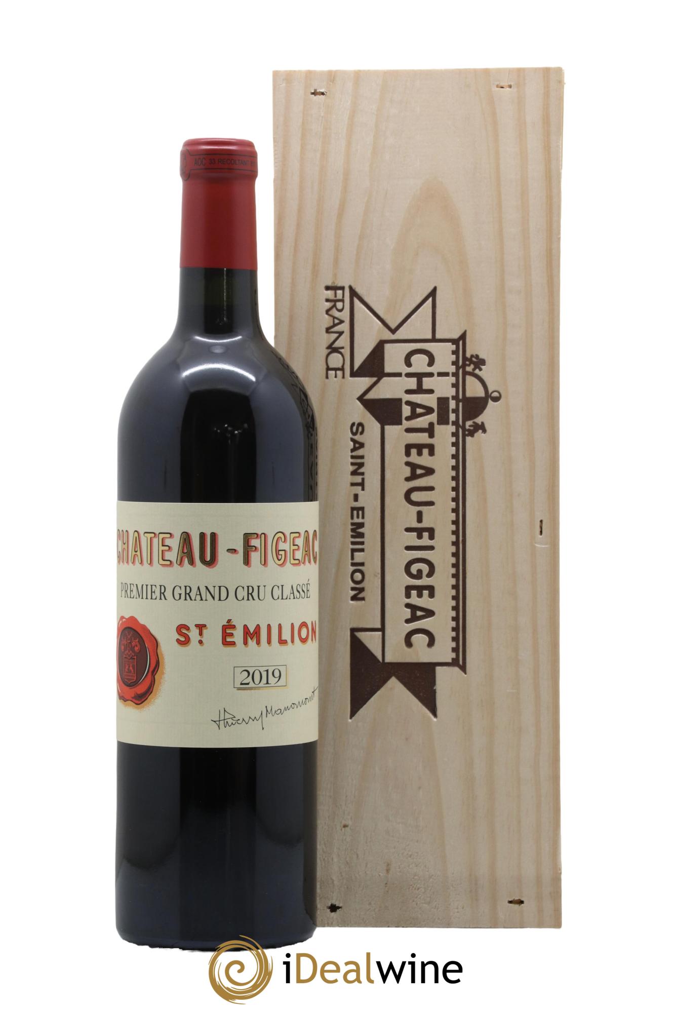 Château Figeac 1er Grand Cru Classé A  2019 - Lot de 1 bouteille - 1