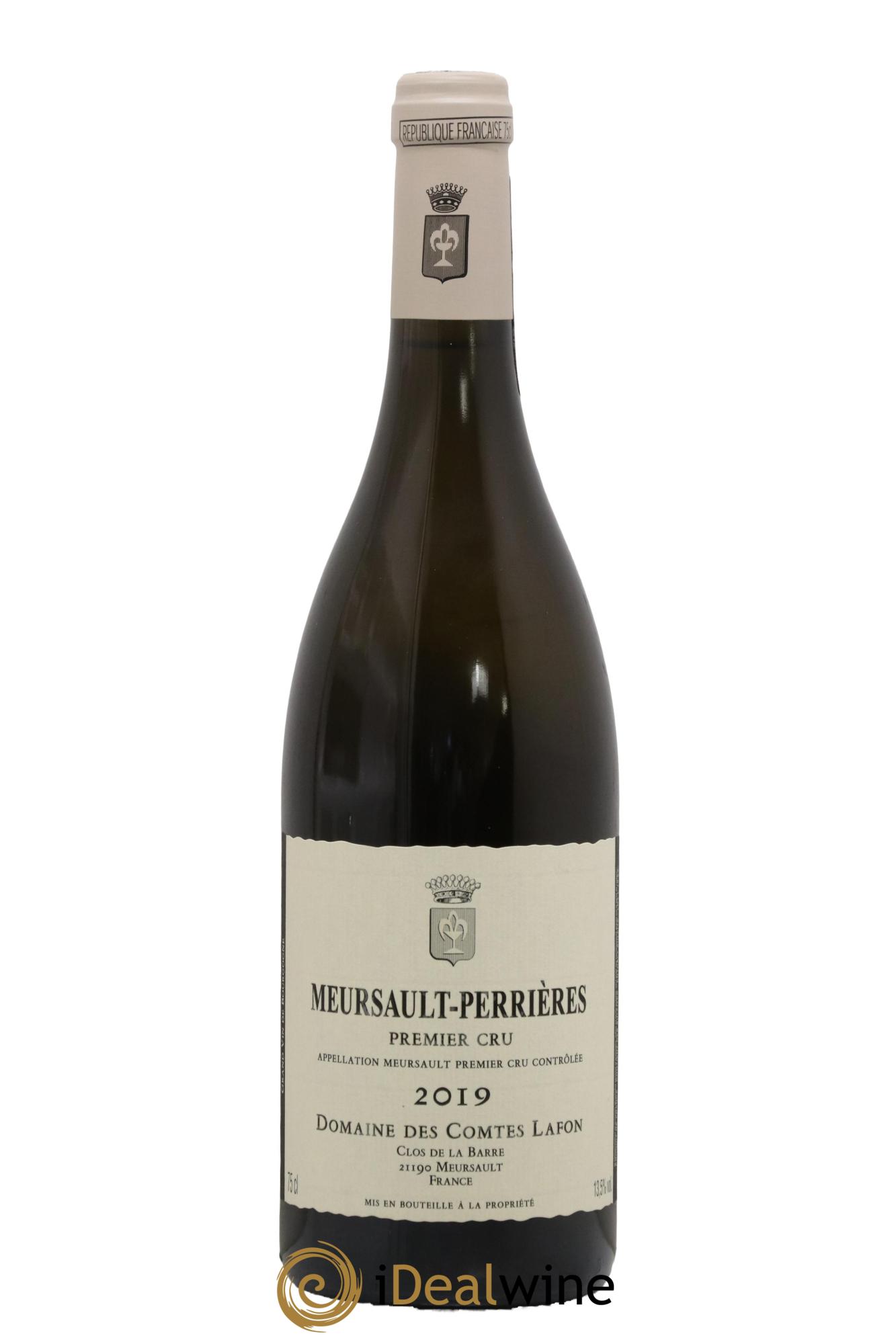 Meursault 1er Cru Perrières Comtes Lafon (Domaine des) 2019 - Lot de 1 bouteille - 0