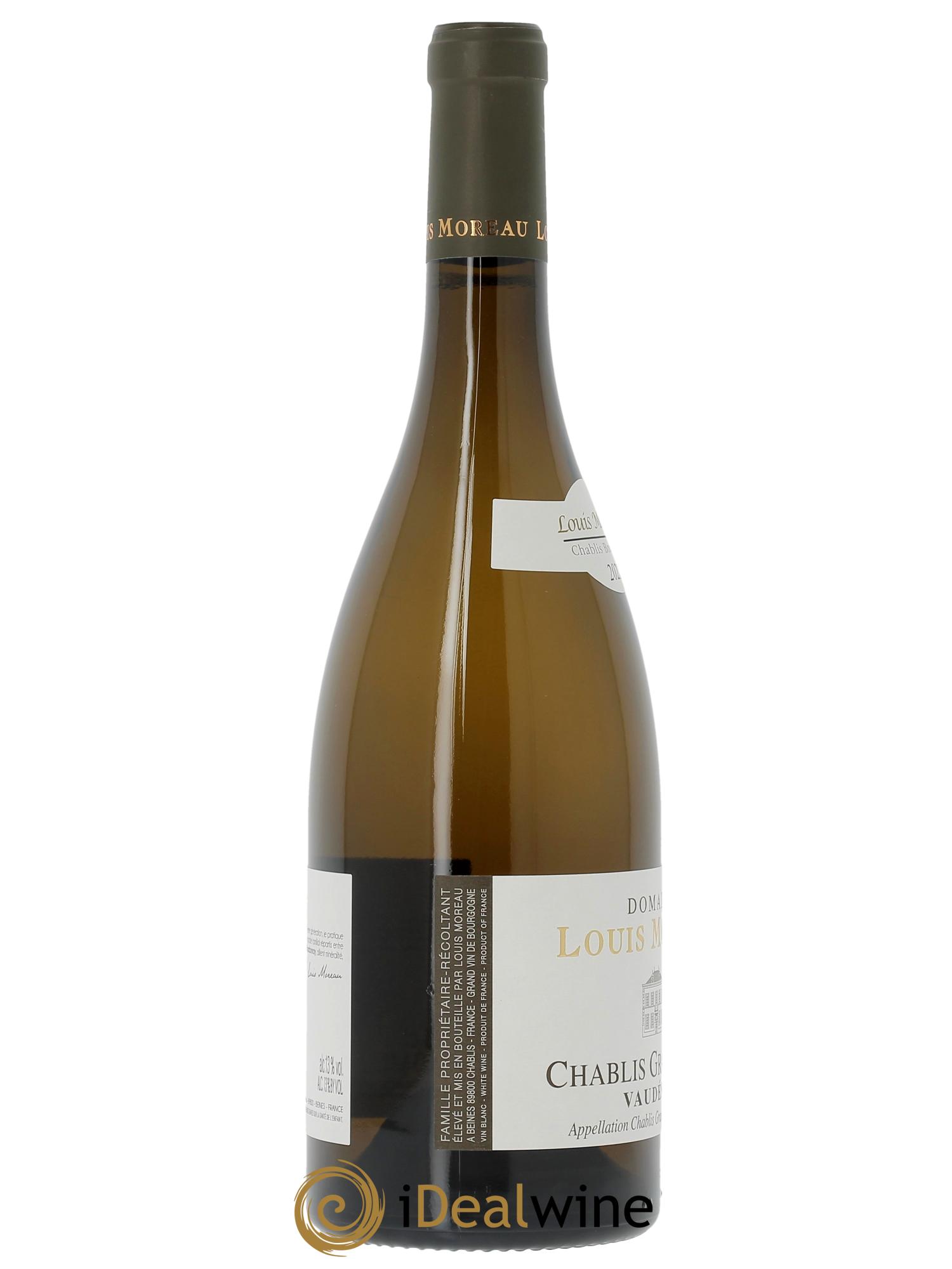 Chablis Grand Cru Vaudésir Louis Moreau  2022 - Lot de 1 bouteille - 1
