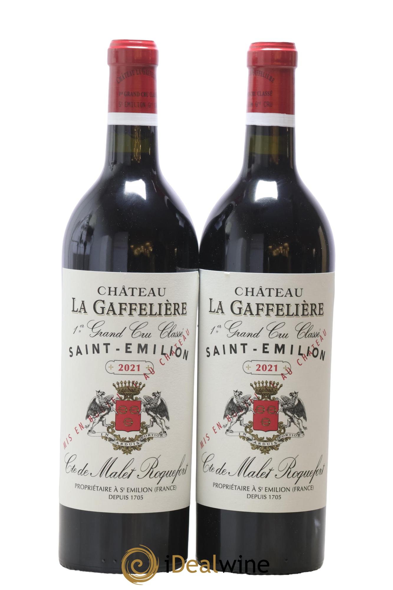 Château la Gaffelière 1er Grand Cru Classé B 2021 - Lot of 2 bottles - 0