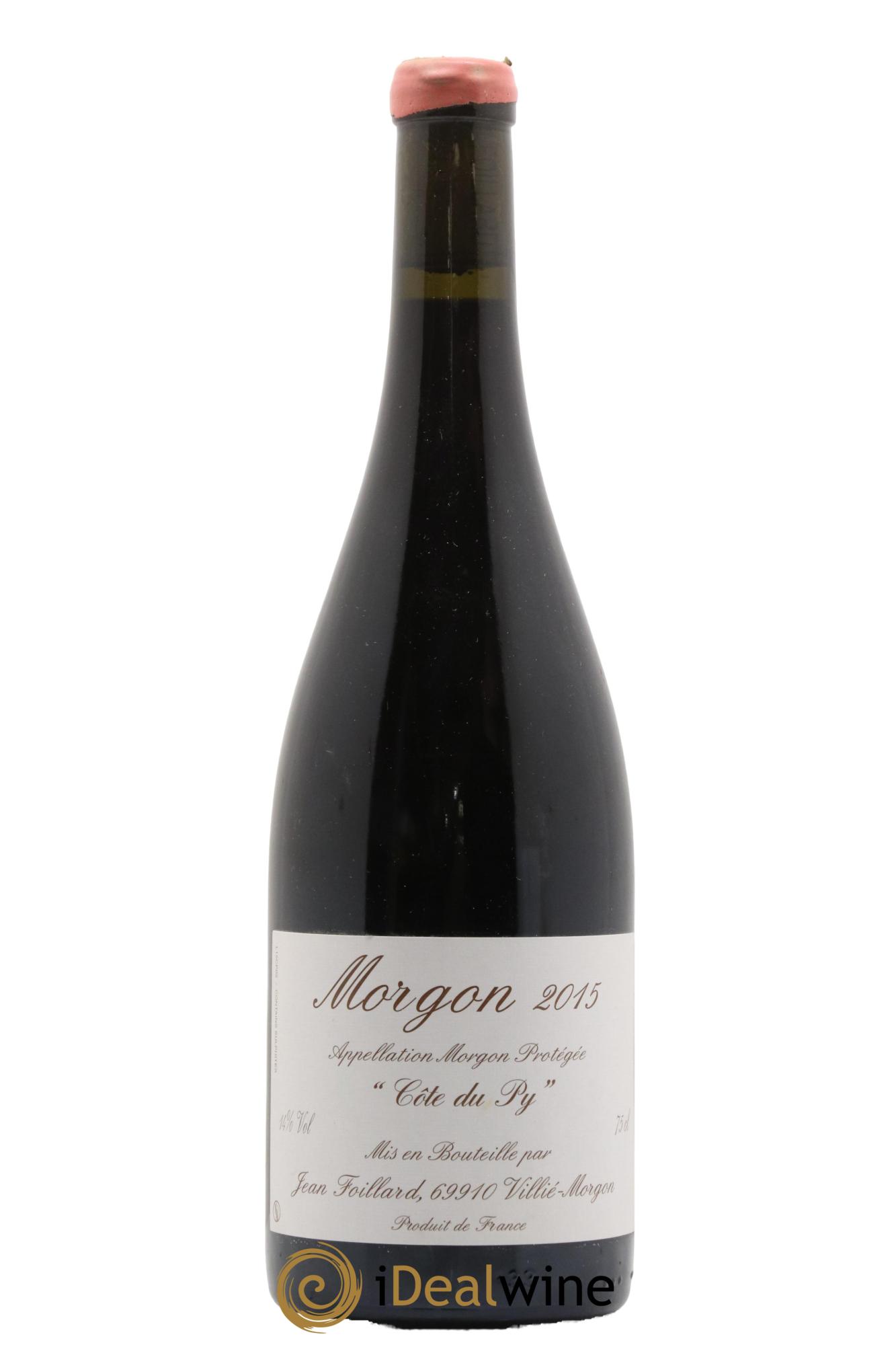 Morgon Côte du Py Jean Foillard 2015 - Lot de 1 bouteille - 0