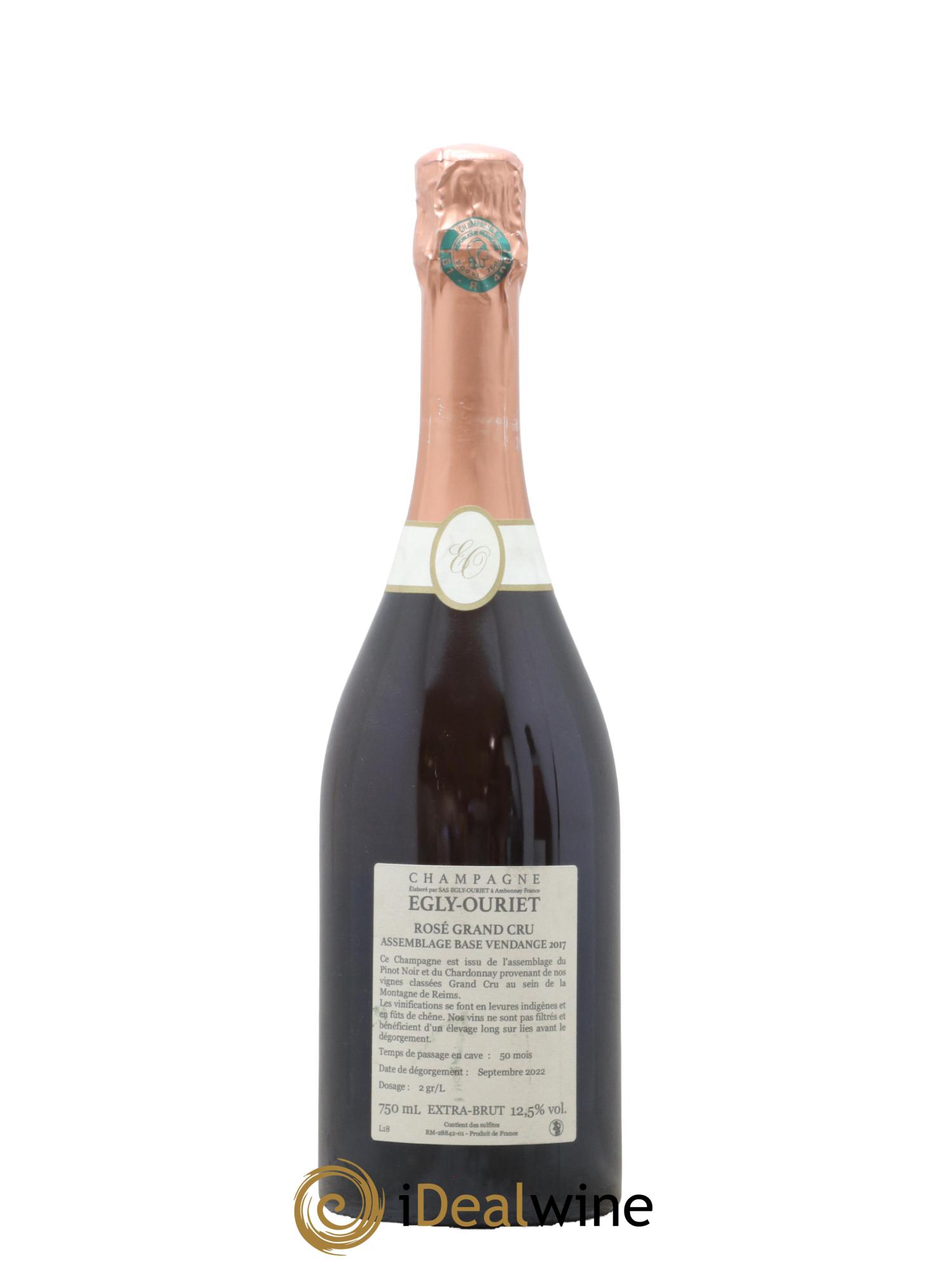 Grand Cru Brut Egly-Ouriet - Lot de 1 bouteille - 1