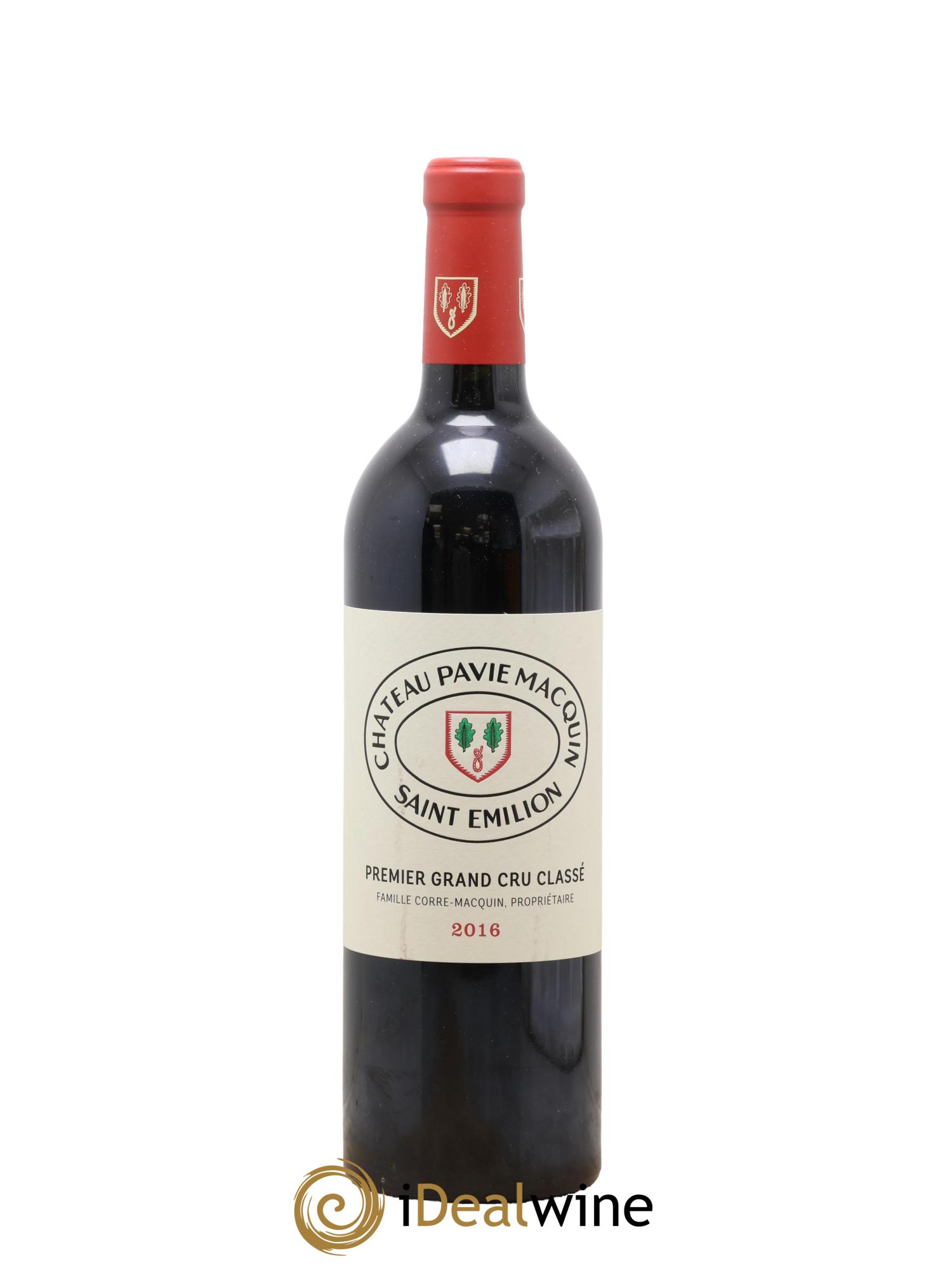 Château Pavie Macquin 1er Grand Cru Classé B 2016 - Lot de 1 bouteille - 0