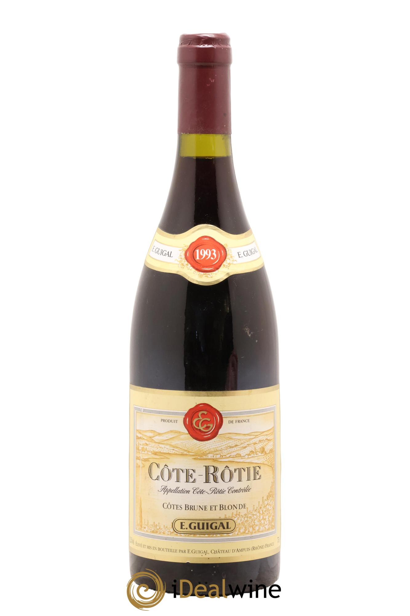 Côte-Rôtie Côtes Brune et Blonde Guigal 1993 - Lotto di 1 bottiglia - 0
