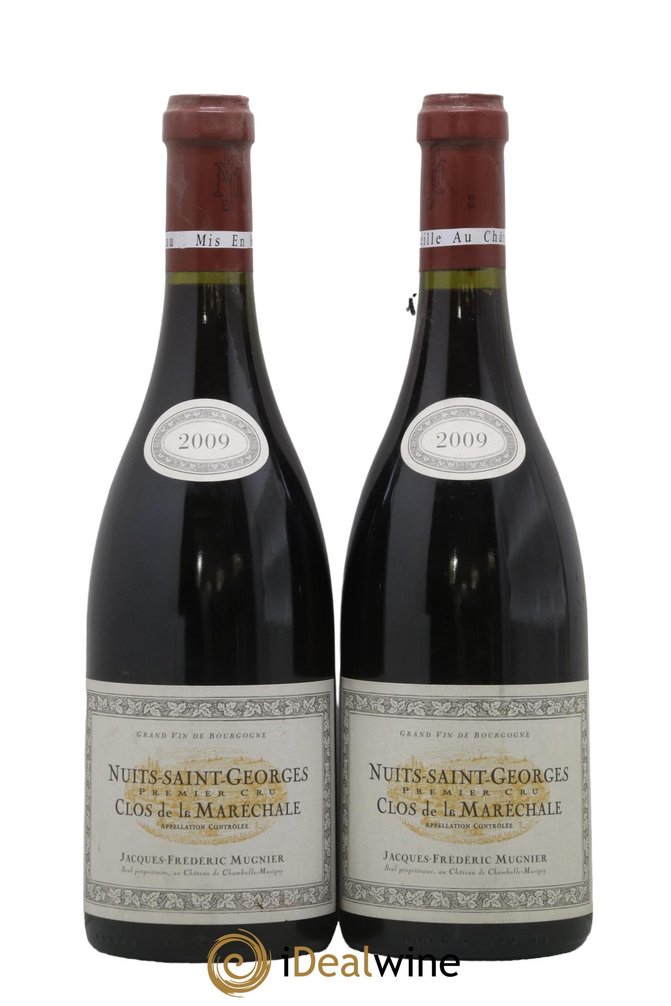 Nuits-Saint-Georges 1er Cru Clos de La Maréchale Jacques-Frédéric Mugnier 2009 - Lot de 2 bouteilles - 0