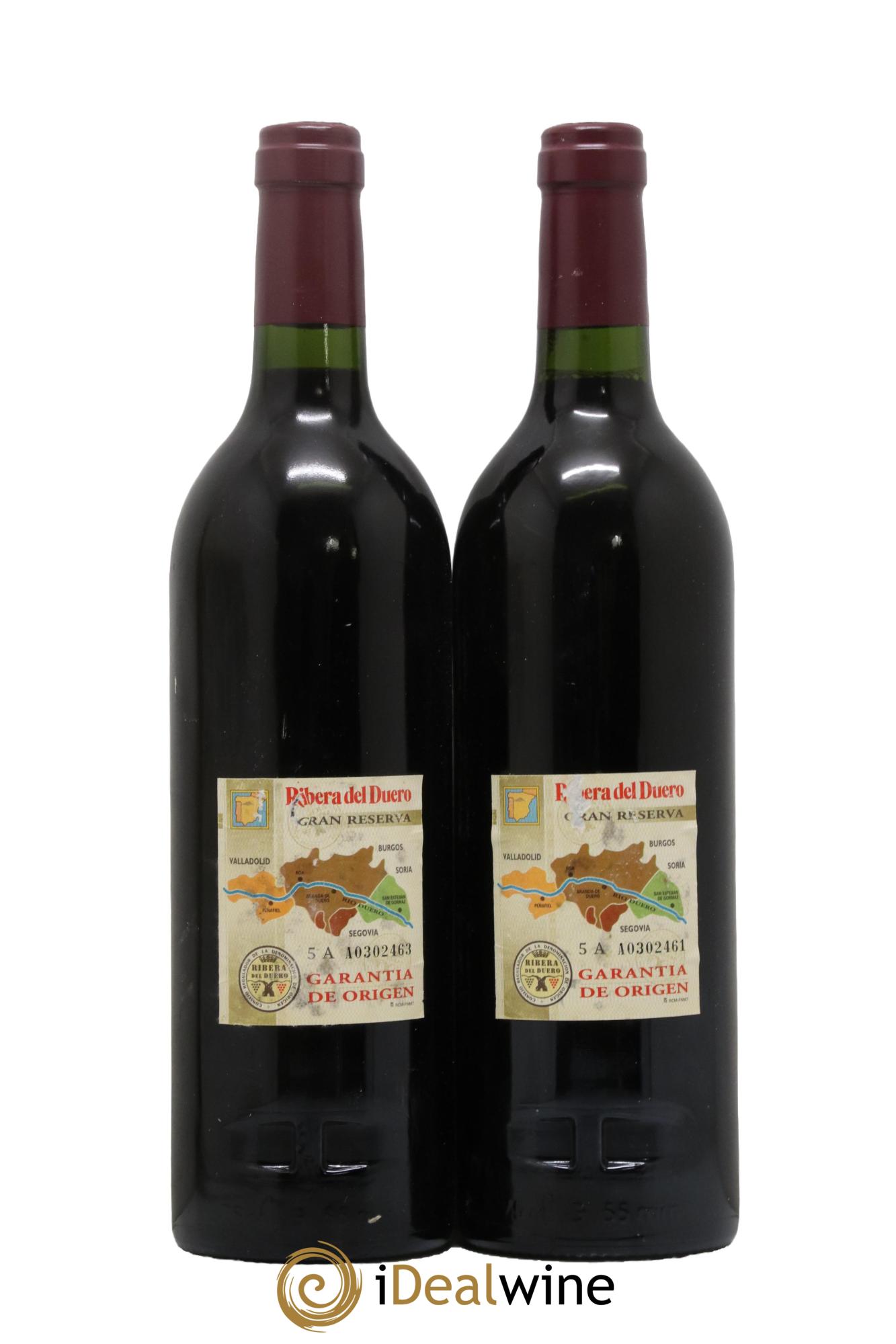 Ribera Del Duero DO Vega Sicilia Unico Famille Alvarez 1994 - Lot of 2 bottles - 1