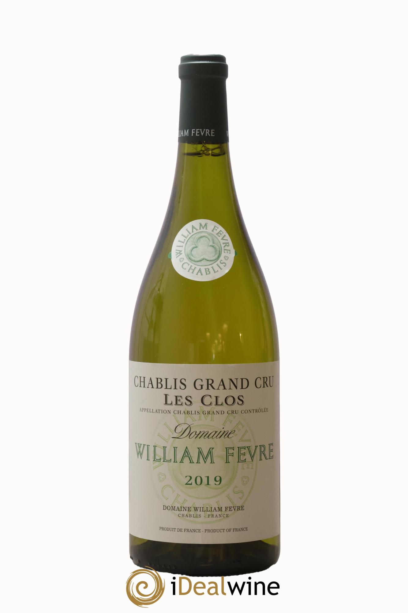Chablis Grand Cru Les Clos William Fèvre 2019 - Lot de 1 magnum - 1