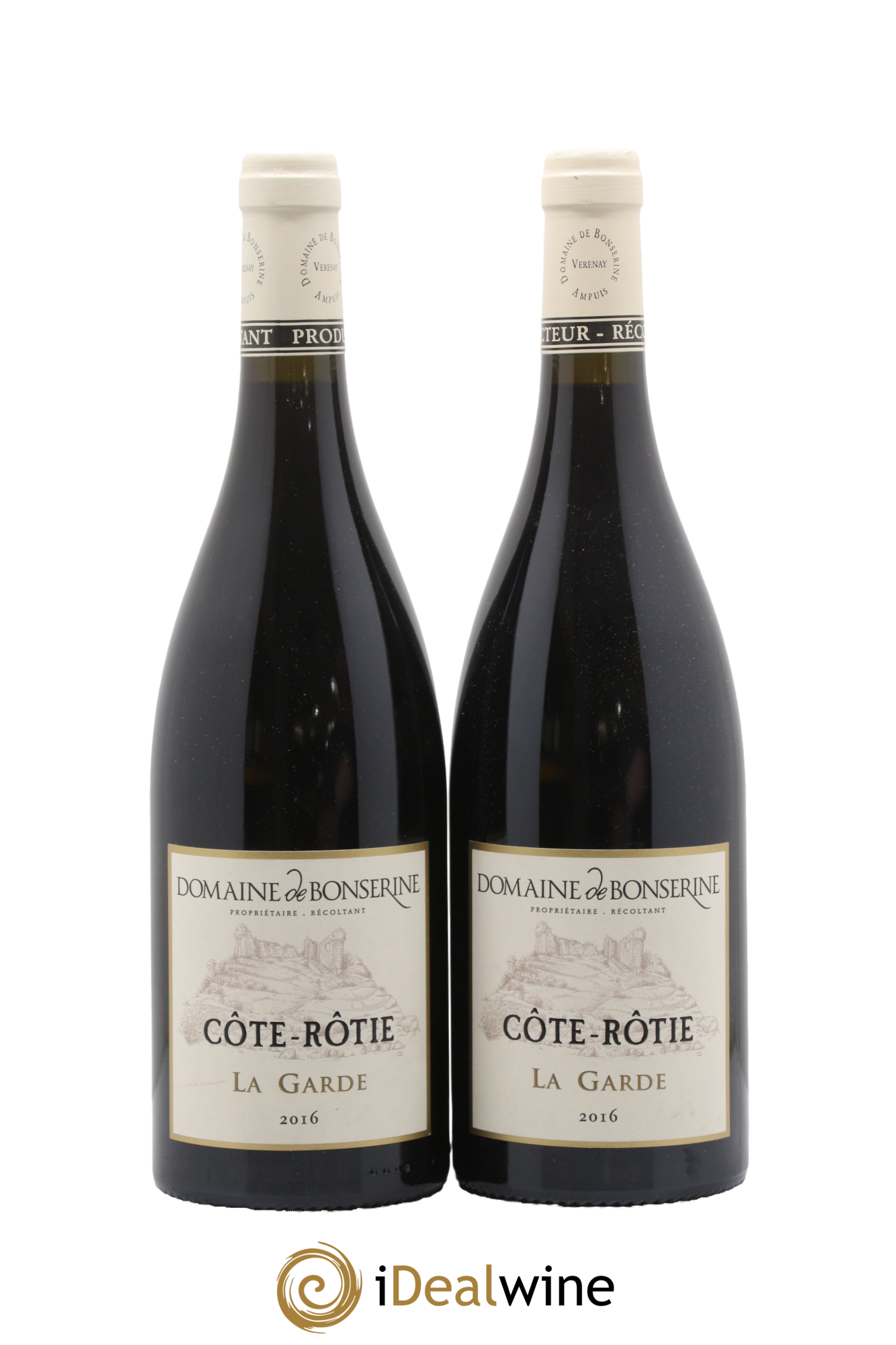 Côte-Rôtie La Garde Bonserine (Domaine de) 2016 - Lotto di 2 bottiglie - 0