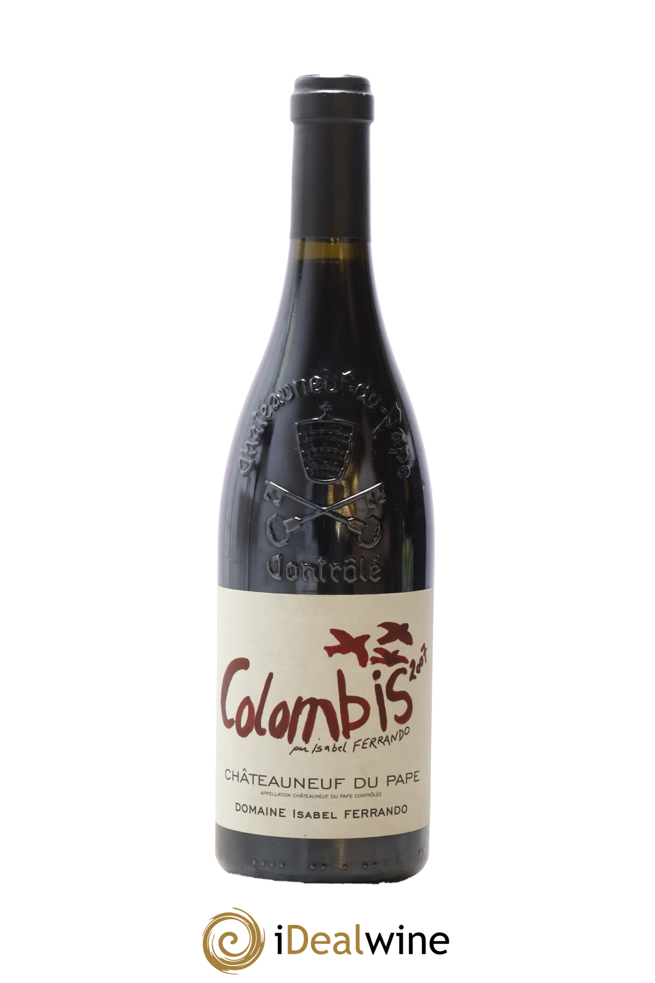 Châteauneuf-du-Pape Colombis Domaine Isabel Ferrando 2007 - Lot de 1 bouteille - 0