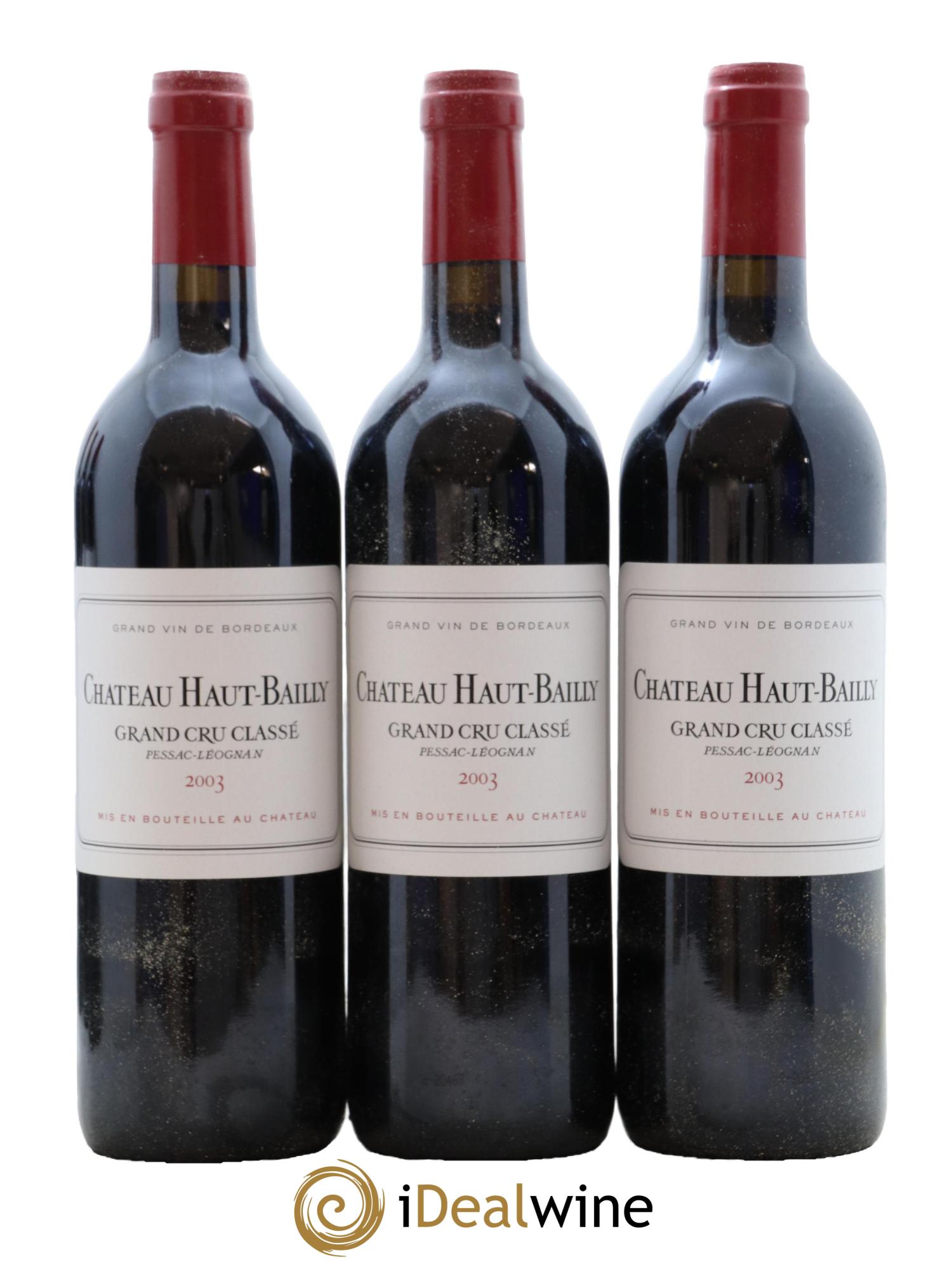 Château Haut-Bailly Cru Classé de Graves 2003 - Lot de 12 bouteilles - 3