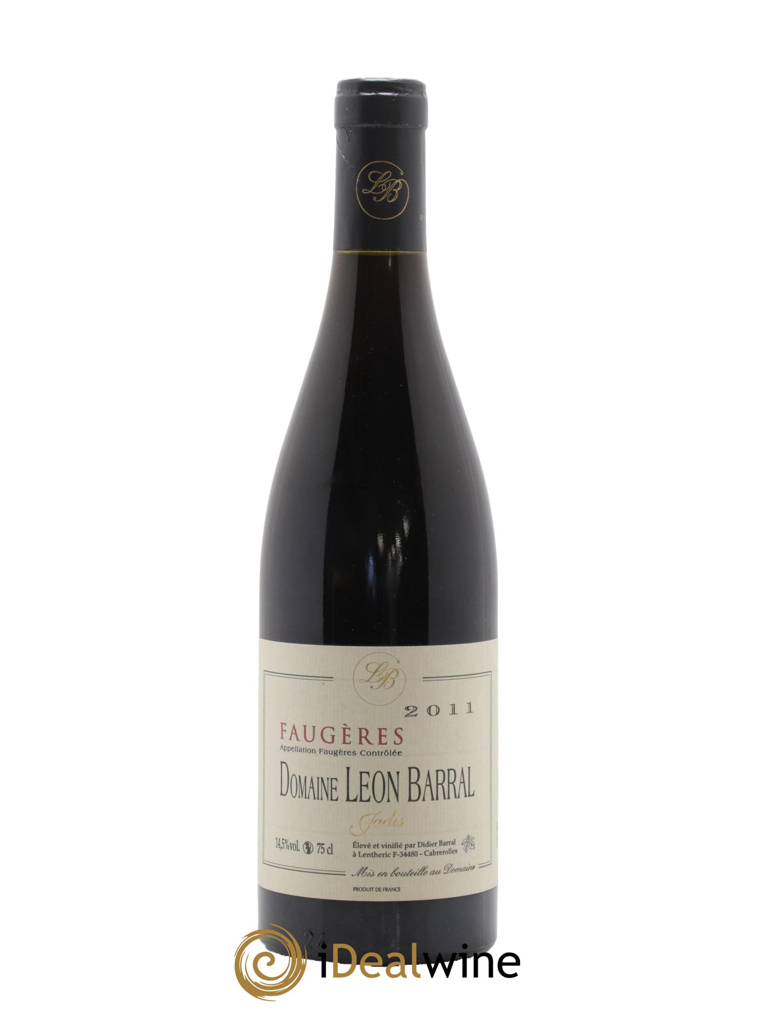 Faugères Jadis Domaine Léon Barral 2011 - Lotto di 1 bottiglia - 0
