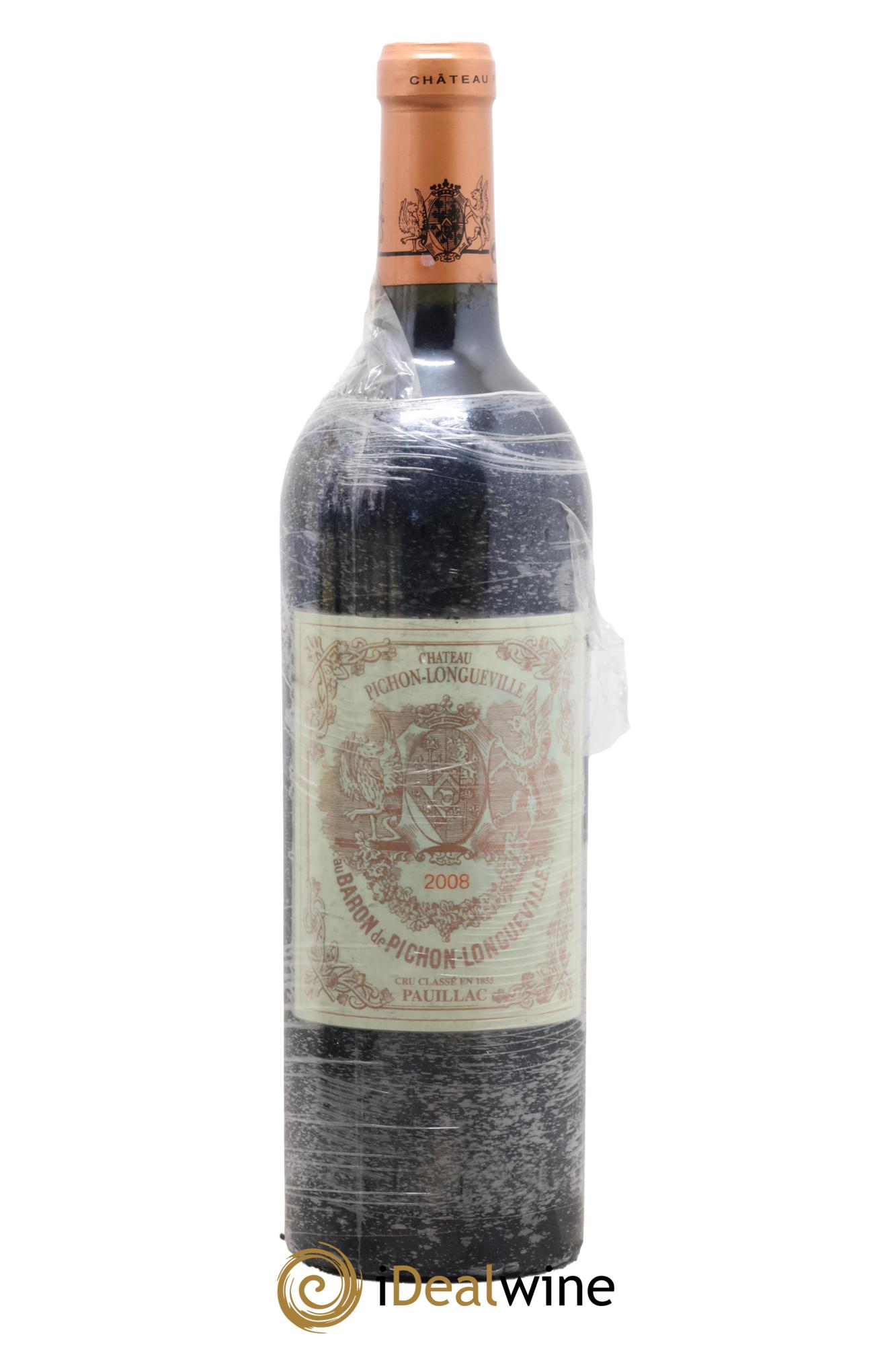Pichon Longueville Baron 2ème Grand Cru Classé 2008 - Lot of 1 bottle - 0