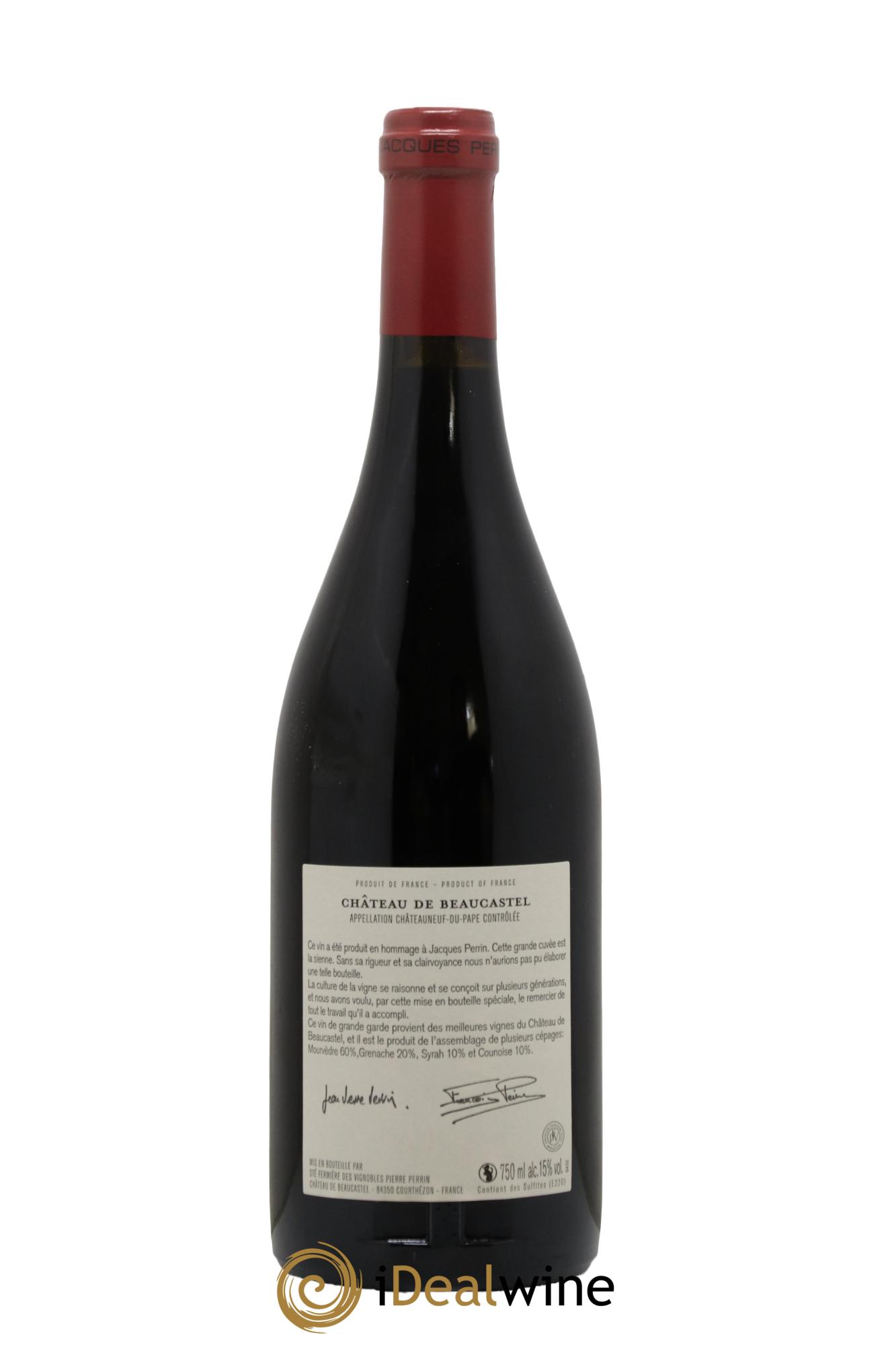 Châteauneuf-du-Pape Château de Beaucastel Hommage à Jacques Perrin Famille Perrin 2011 - Posten von 1 Flasche - 1