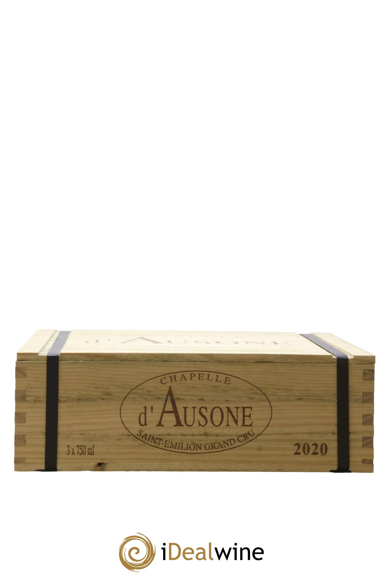 Chapelle d'Ausone Second Vin 2020 - Lot of 3 bottles - 1