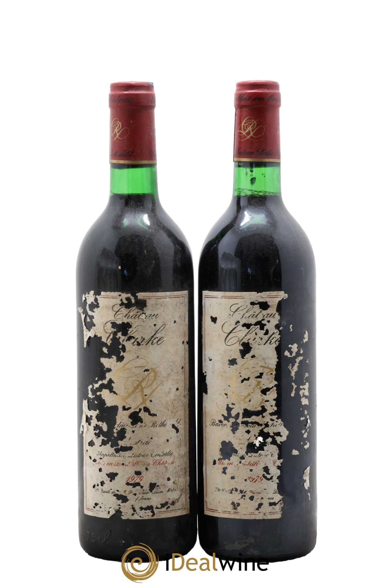 Château Clarke 1979 - Posten von 2 Flaschen - 0