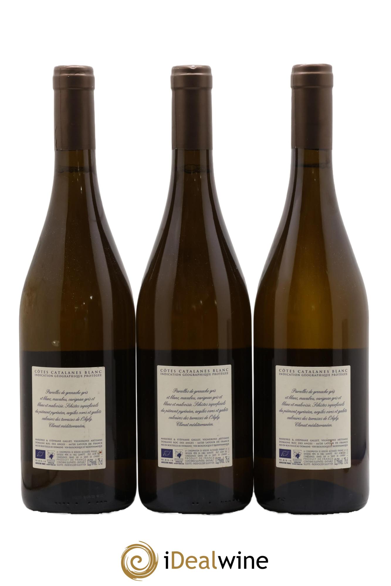 Côtes Catalanes Roc des Anges Llum Marjorie et Stéphane Gallet 2022 - Posten von 3 Flaschen - 1