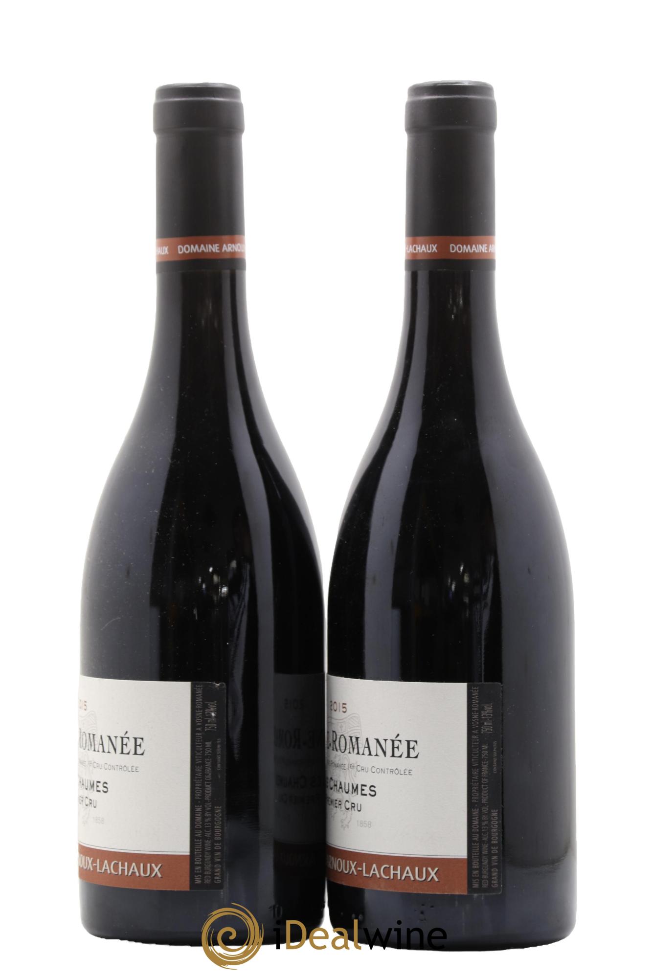 Vosne-Romanée 1er Cru Les Chaumes Arnoux-Lachaux (Domaine) 2015 - Lot de 2 bouteilles - 1