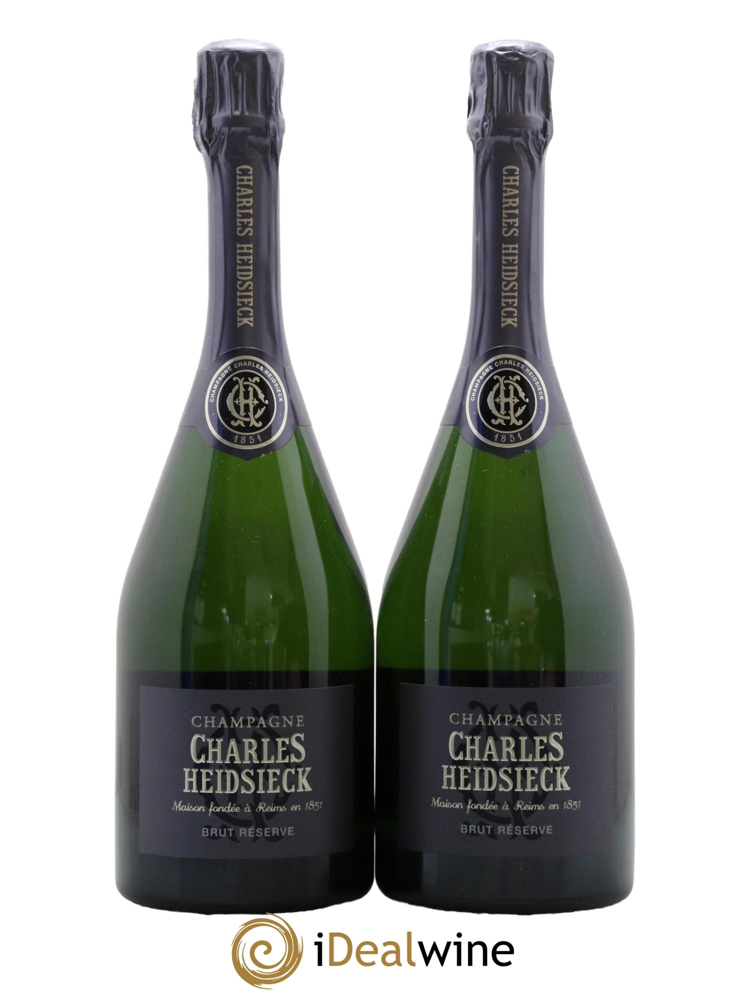 Brut Réserve Charles Heidsieck - Lot de 2 bouteilles - 0