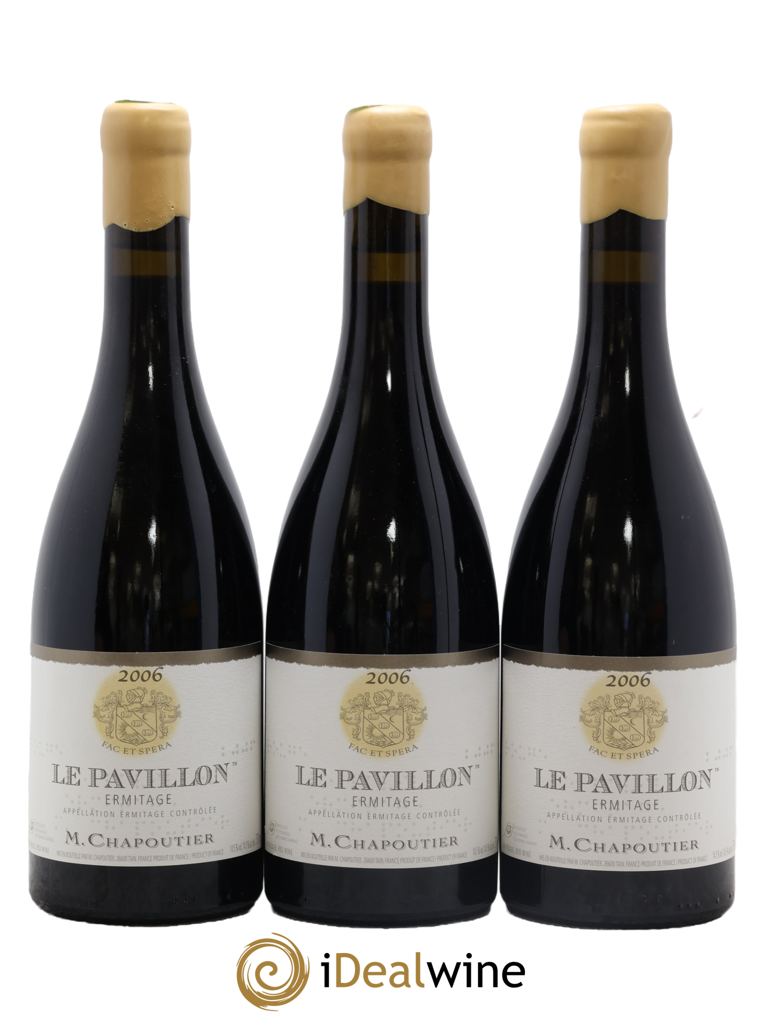 Hermitage Ermitage Le Pavillon Chapoutier 2006 - Lot of 6 bottles - 3