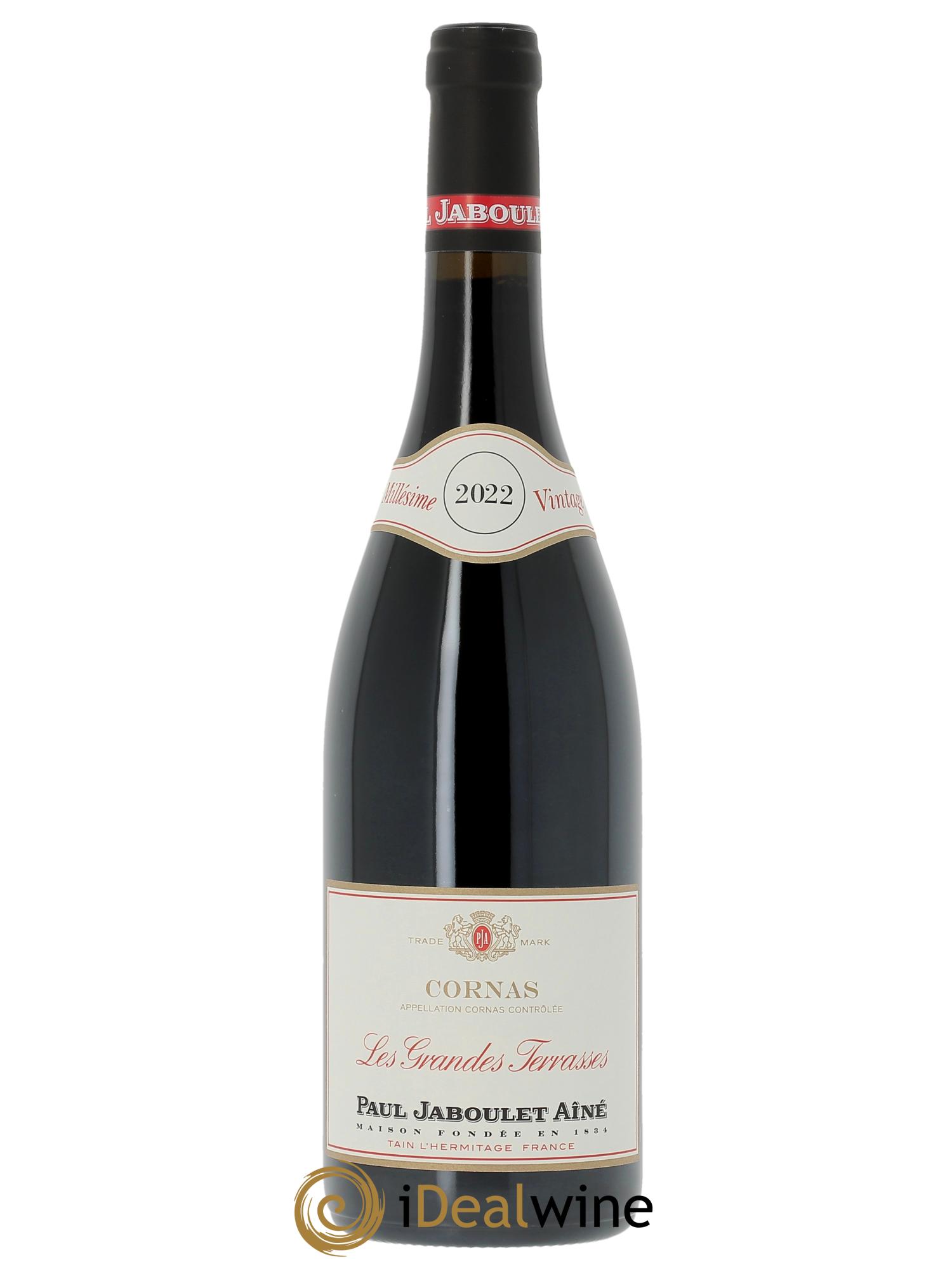 Cornas Les Grandes Terrasses Paul Jaboulet Ainé  2022 - Lot de 1 bouteille - 0