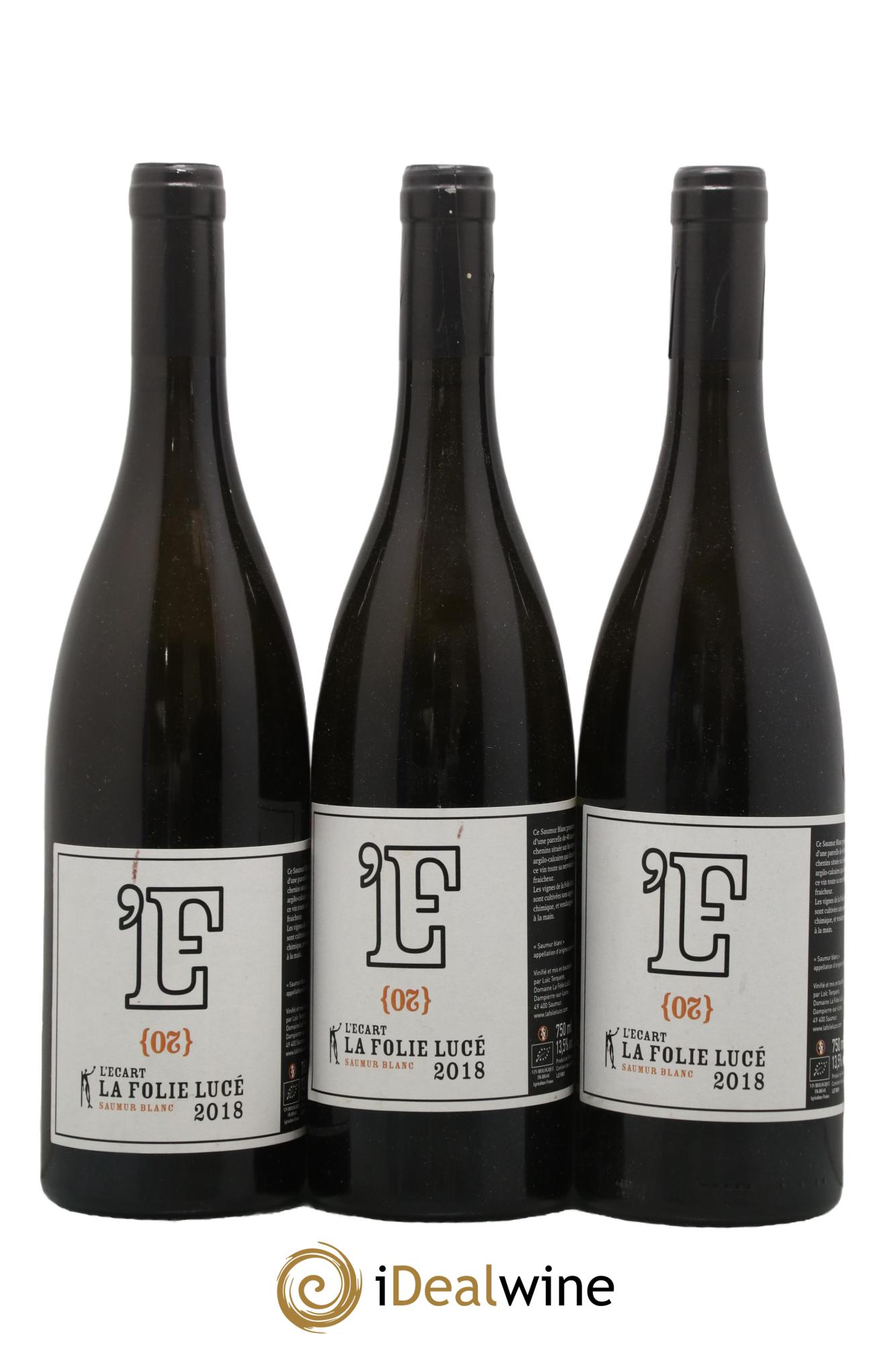 Saumur L'Ecart La Folie Lucé 2018 - Lot de 6 bouteilles - 2