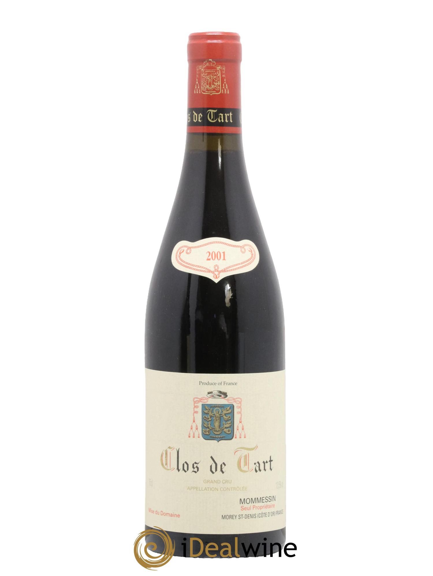 Clos de Tart Grand Cru Clos de Tart 2001 - Lot de 1 bouteille - 0