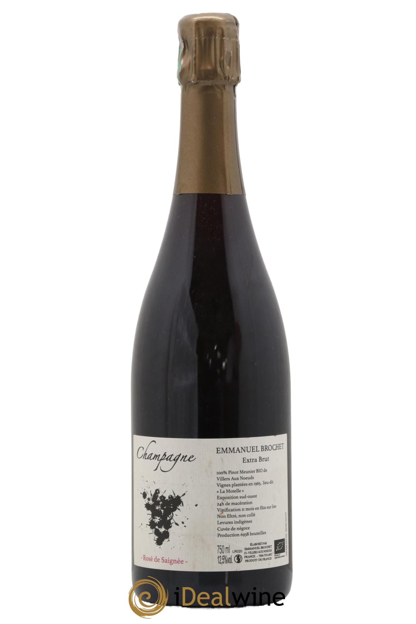 Rosé de Saignée Extra-Brut Emmanuel Brochet - Lotto di 1 bottiglia - 0