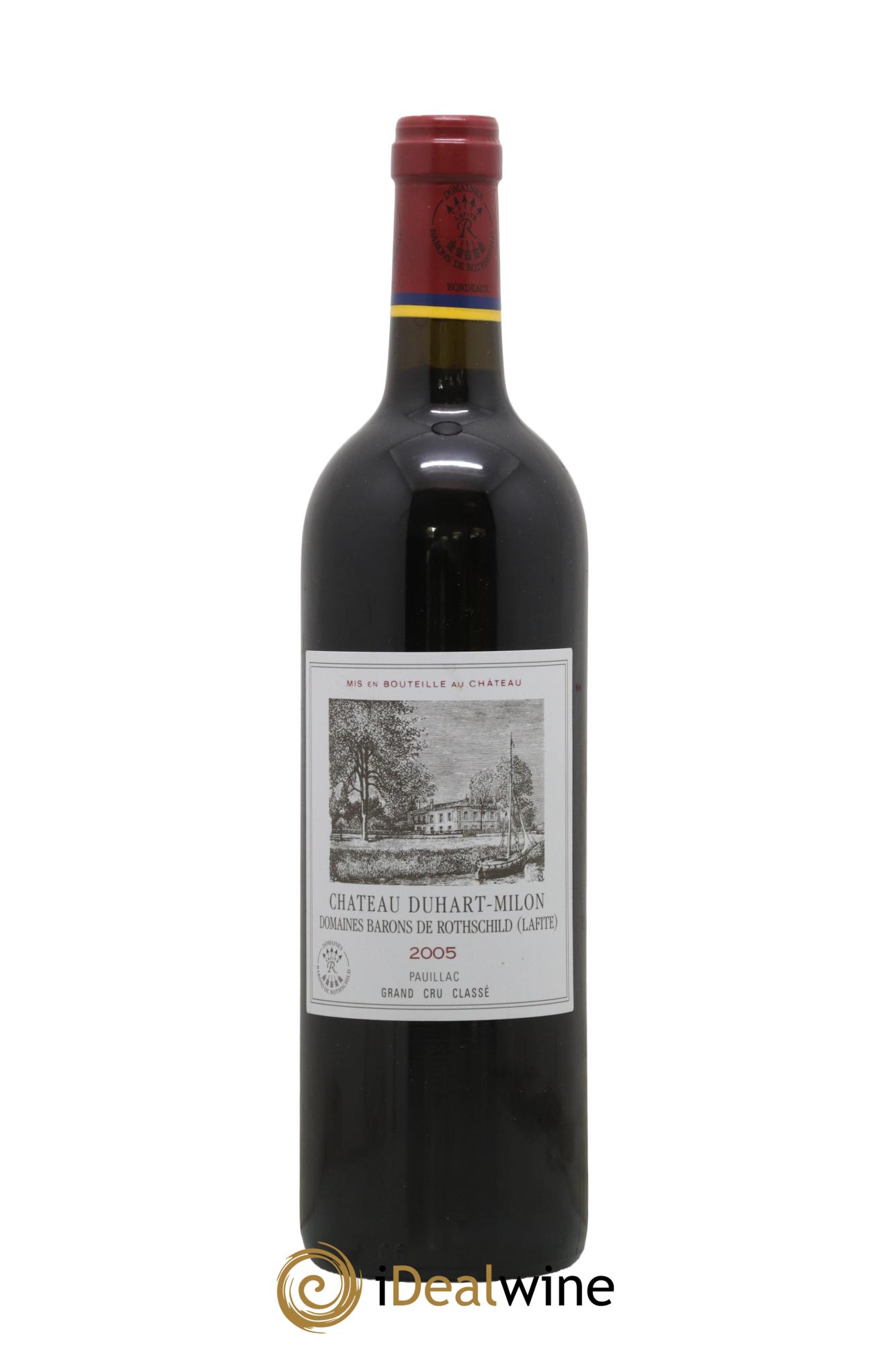 Château Duhart-Milon 4ème Grand Cru Classé 2005 - Posten von 1 Flasche - 0