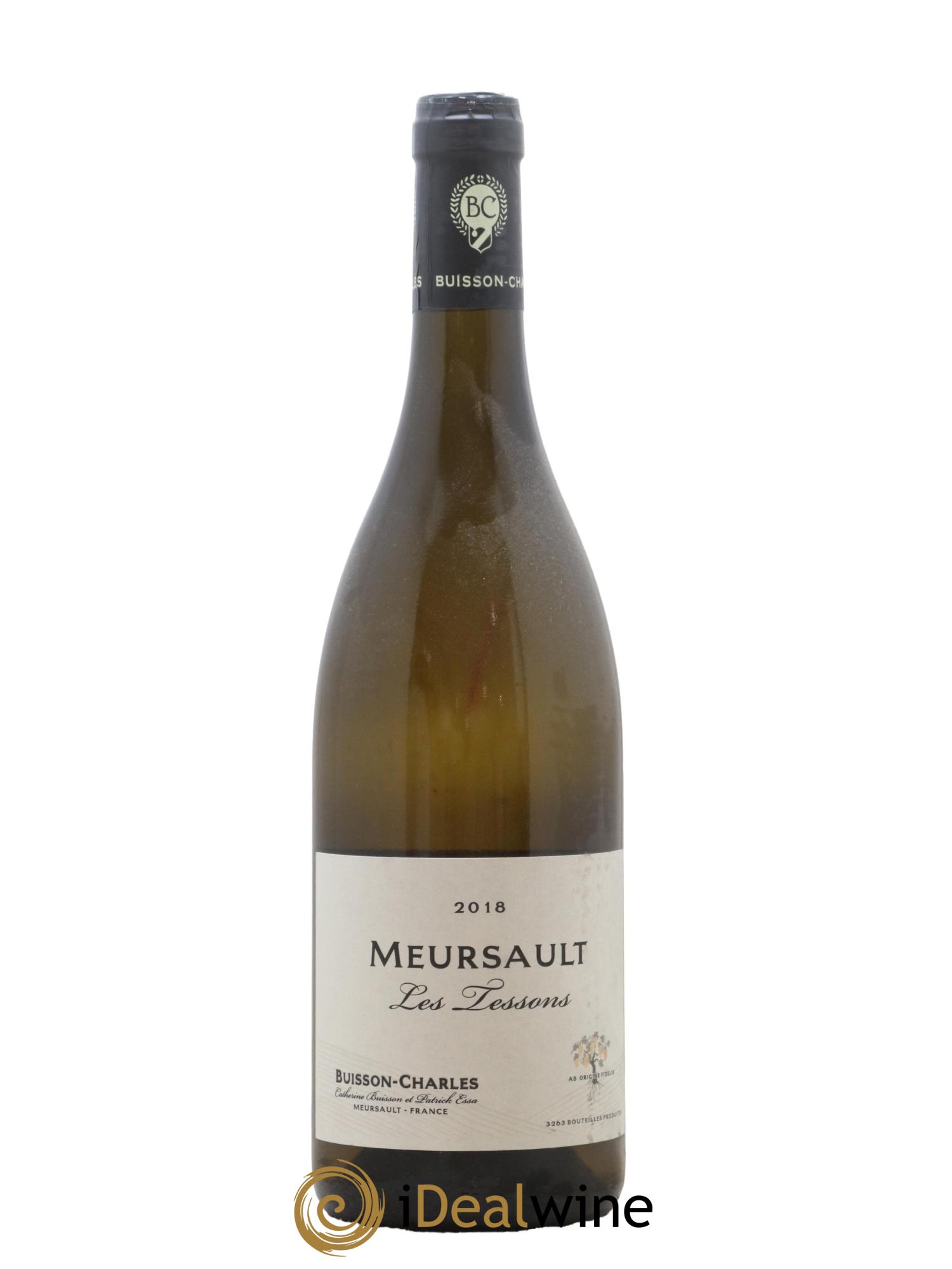 Meursault Les Tessons Buisson-Charles (Domaine) 2018 - Lotto di 1 bottiglia - 0