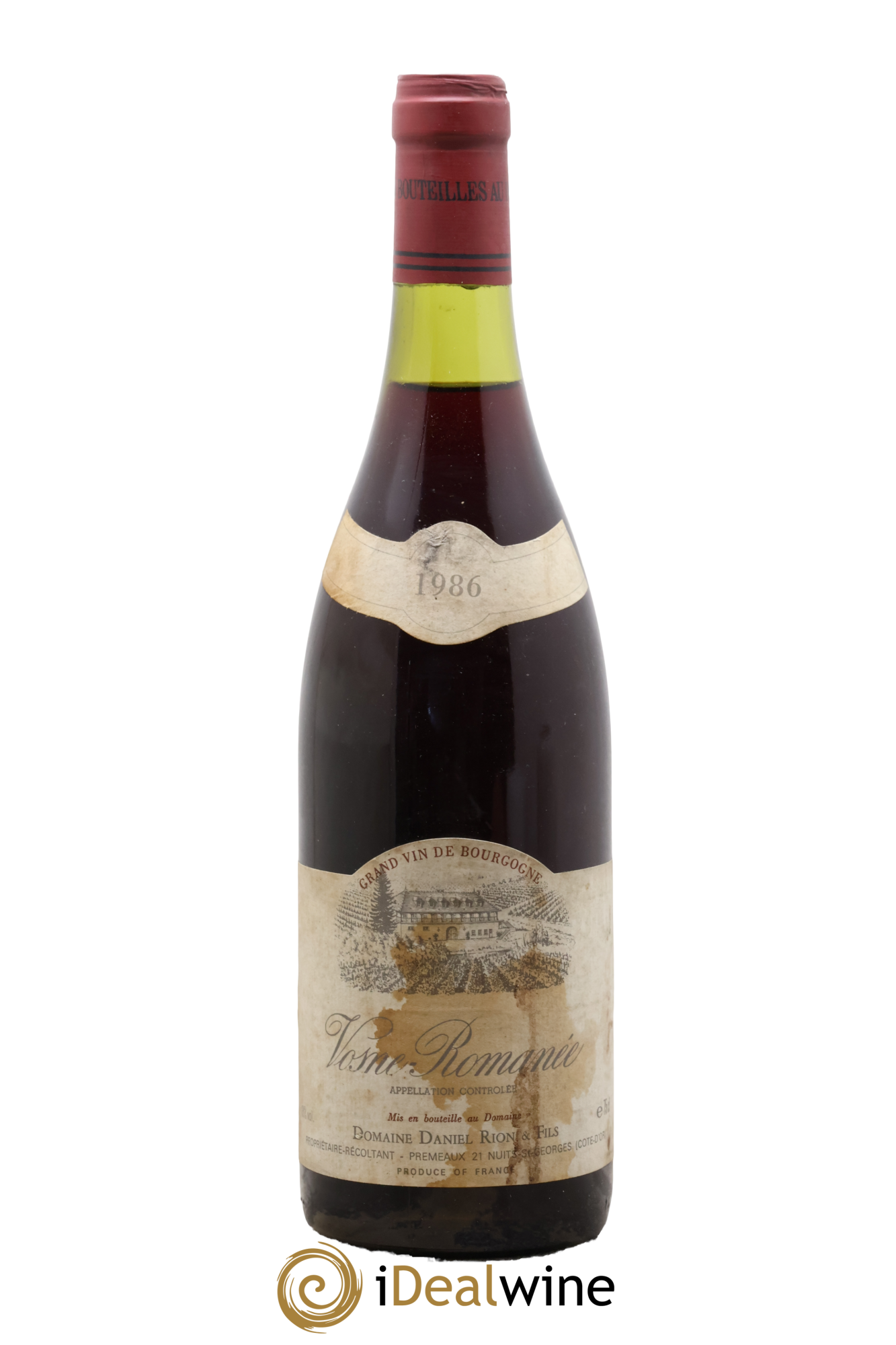 Vosne-Romanée Village Daniel Rion & Fils 1986 - Lot de 1 bouteille - 0