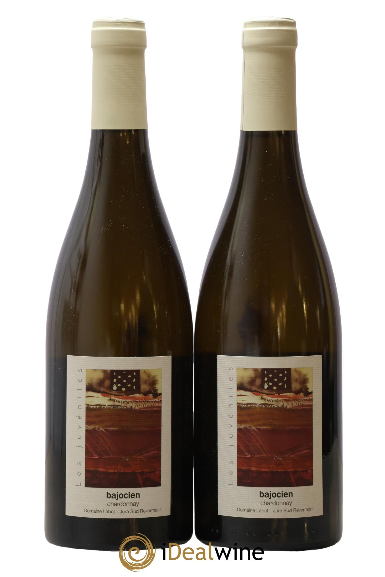 Côtes du Jura Chardonnay Bajocien Romain - Julien - Charline Labet 2022 - Posten von 2 Flaschen - 0