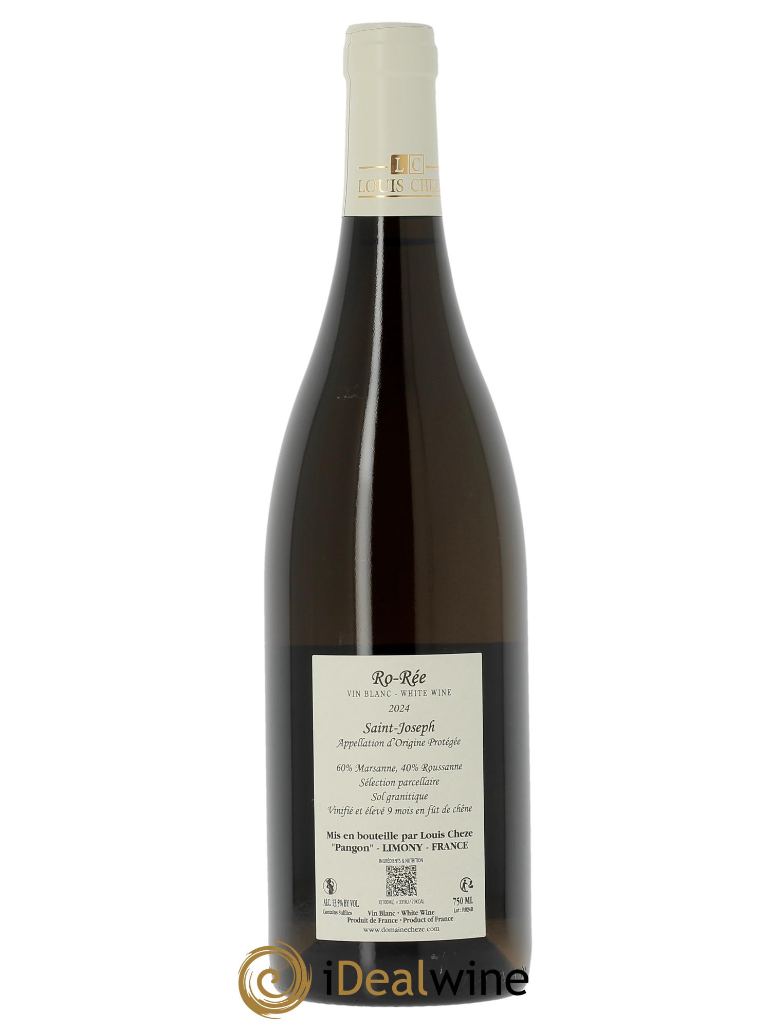 Saint-Joseph Ro-Rée Louis Cheze (Domaine)  2024 - Lot de 1 bouteille - 1