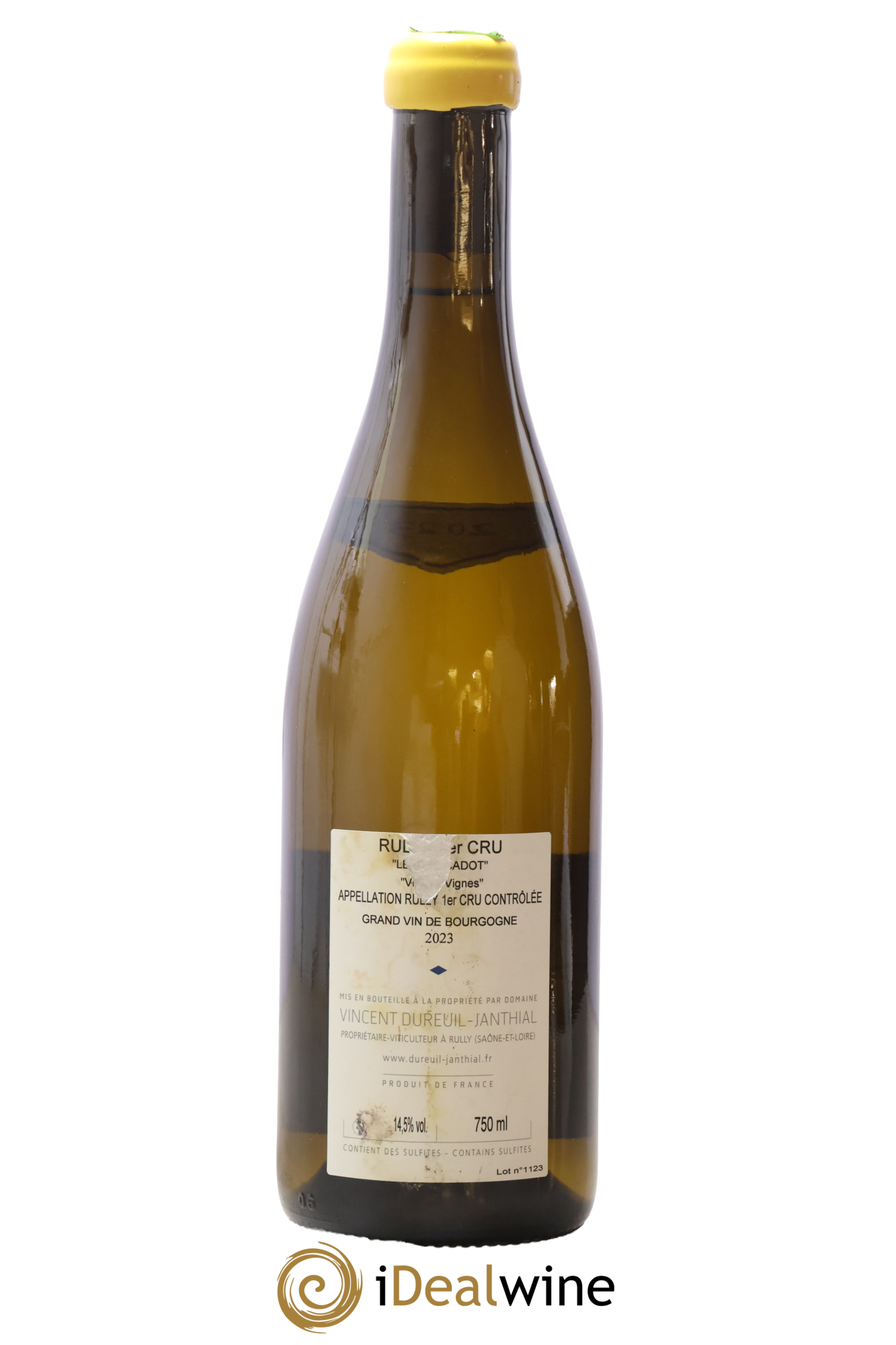 Rully 1er Cru Le Meix Cadot Vieilles Vignes Vincent Dureuil-Janthial 2023 - Posten von 1 Flasche - 1