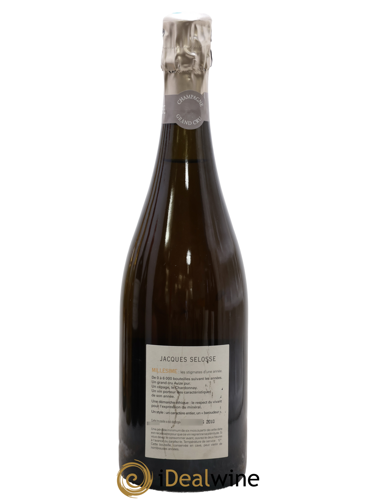 Grand Cru Blanc de Blancs Brut Jacques Selosse 1999 - Posten von 1 Flasche - 1