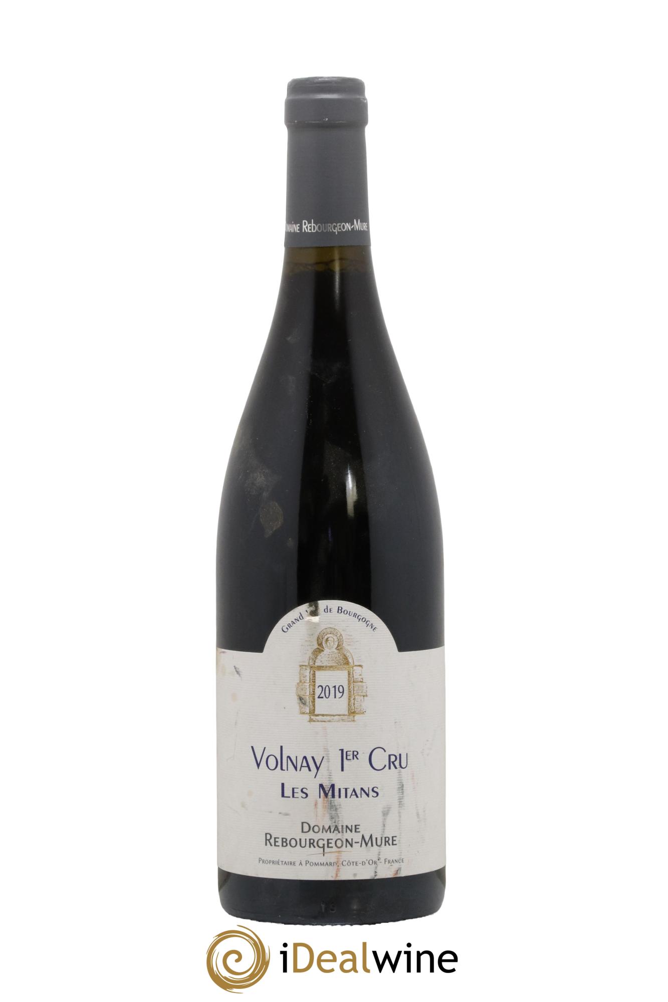 Volnay 1er Cru Les Mitans Rebourgeon Mure 2019 - Lot de 1 bouteille - 0
