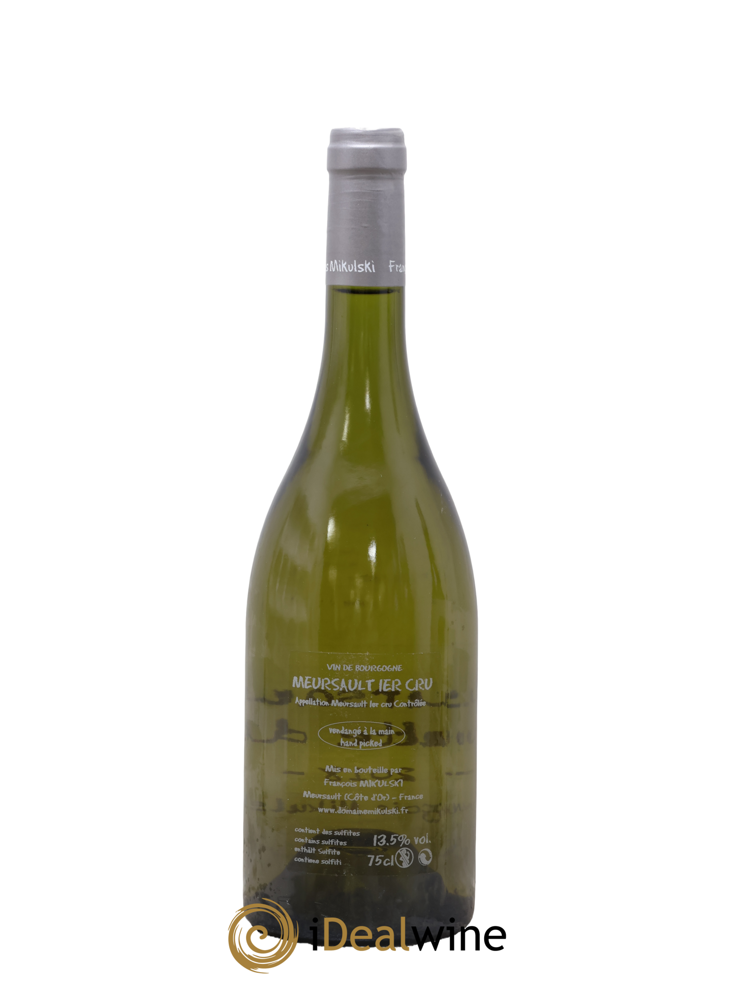 Meursault 1er Cru Goutte d'Or François Mikulski 2018 - Lot de 1 bouteille - 1