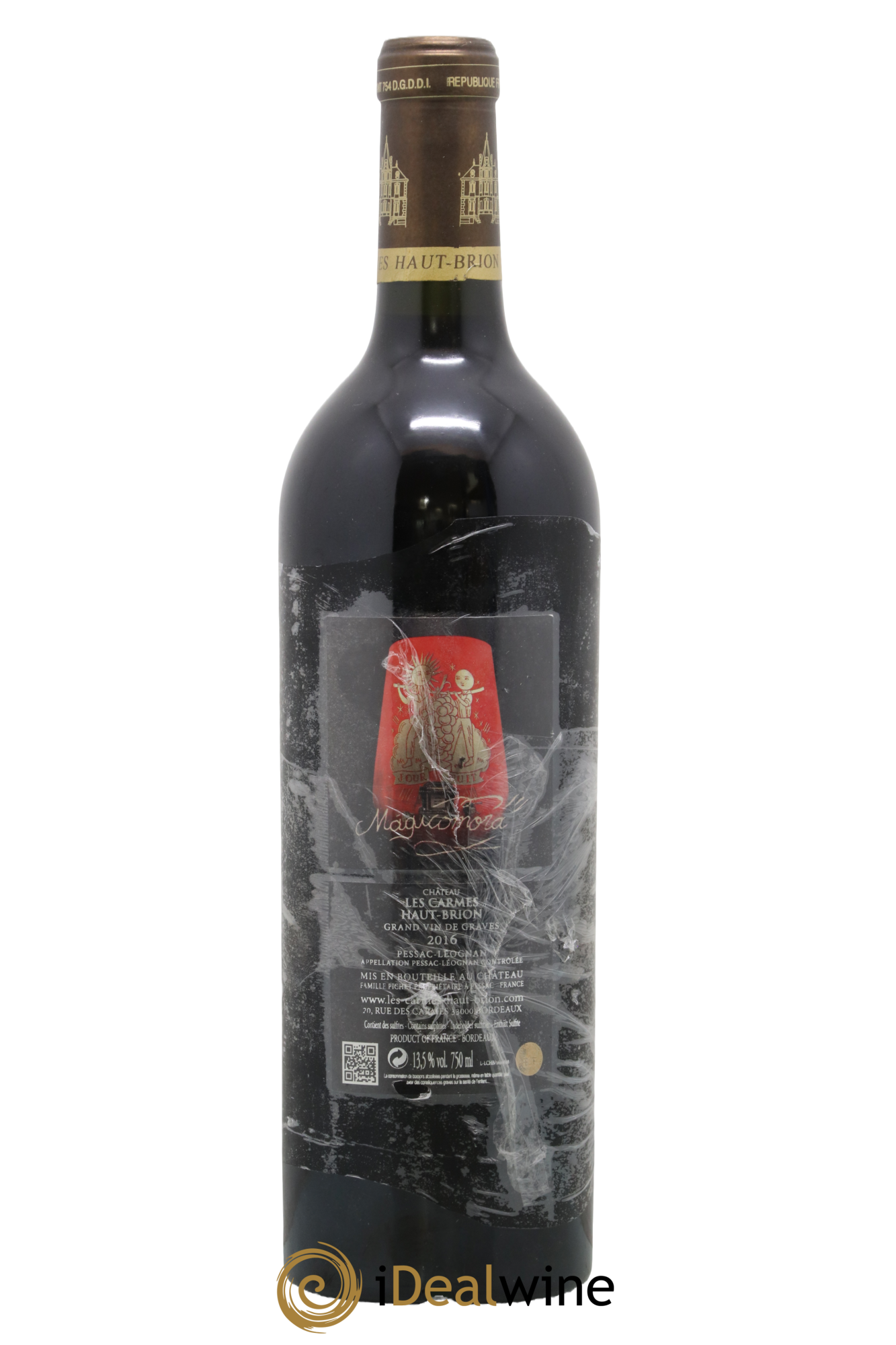 Château Les Carmes Haut-Brion 2016 - Lot de 1 bouteille - 1
