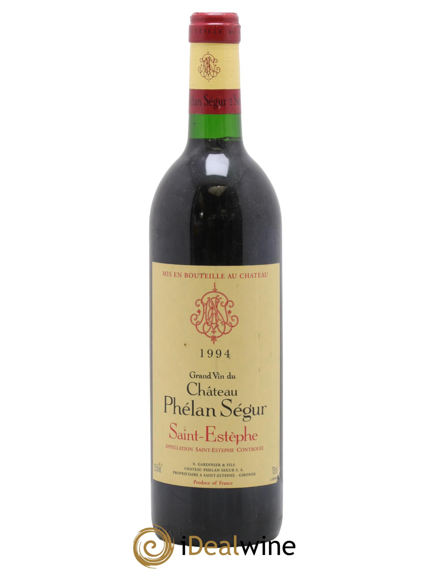 Château Phélan Ségur 1994 - Lot de 1 bouteille - 0