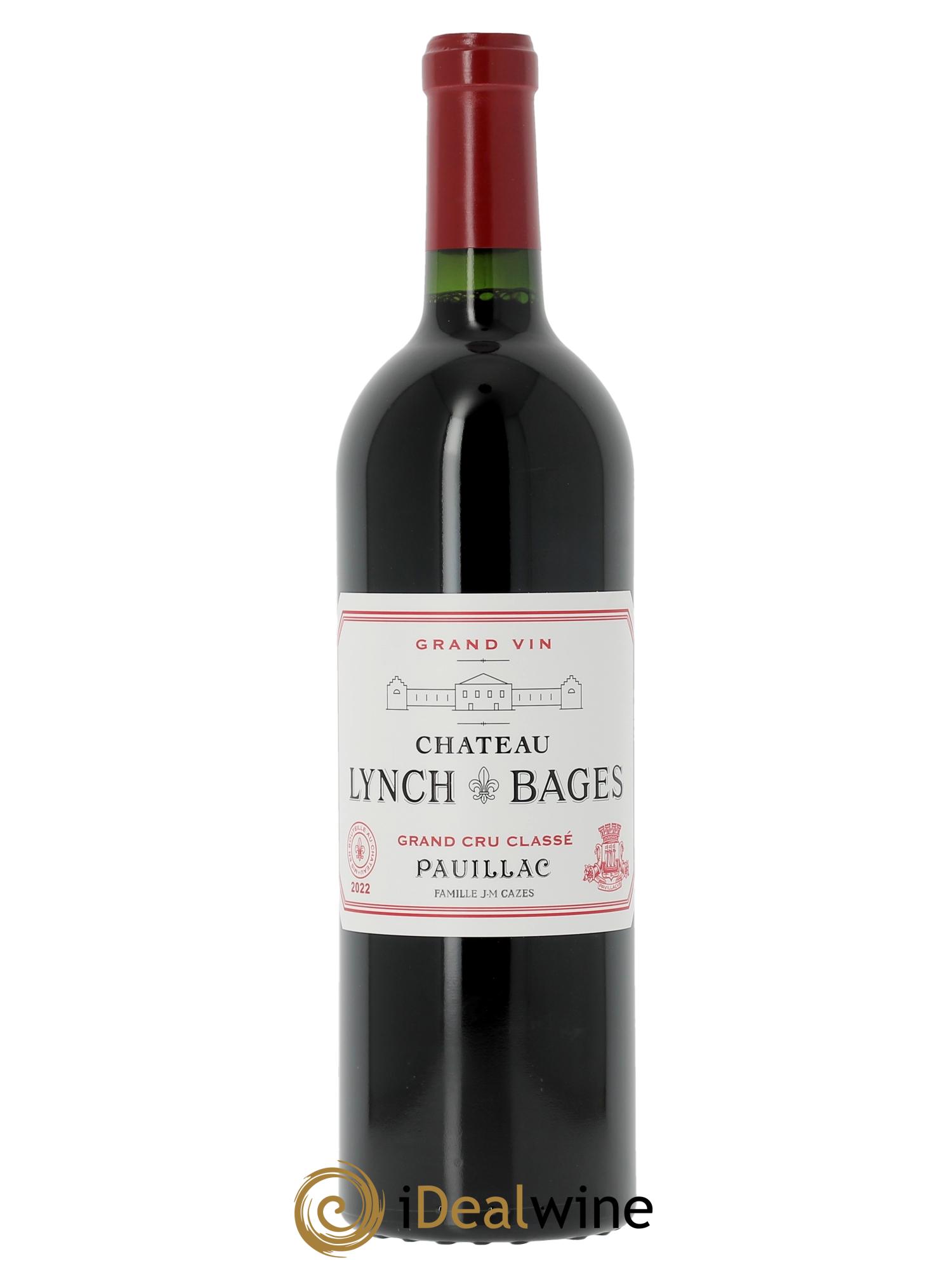 Château Lynch Bages 5ème Grand Cru Classé (Cassetta in legno a partire da 6 bt) 2022 - Lotto di 1 bottiglia - 0