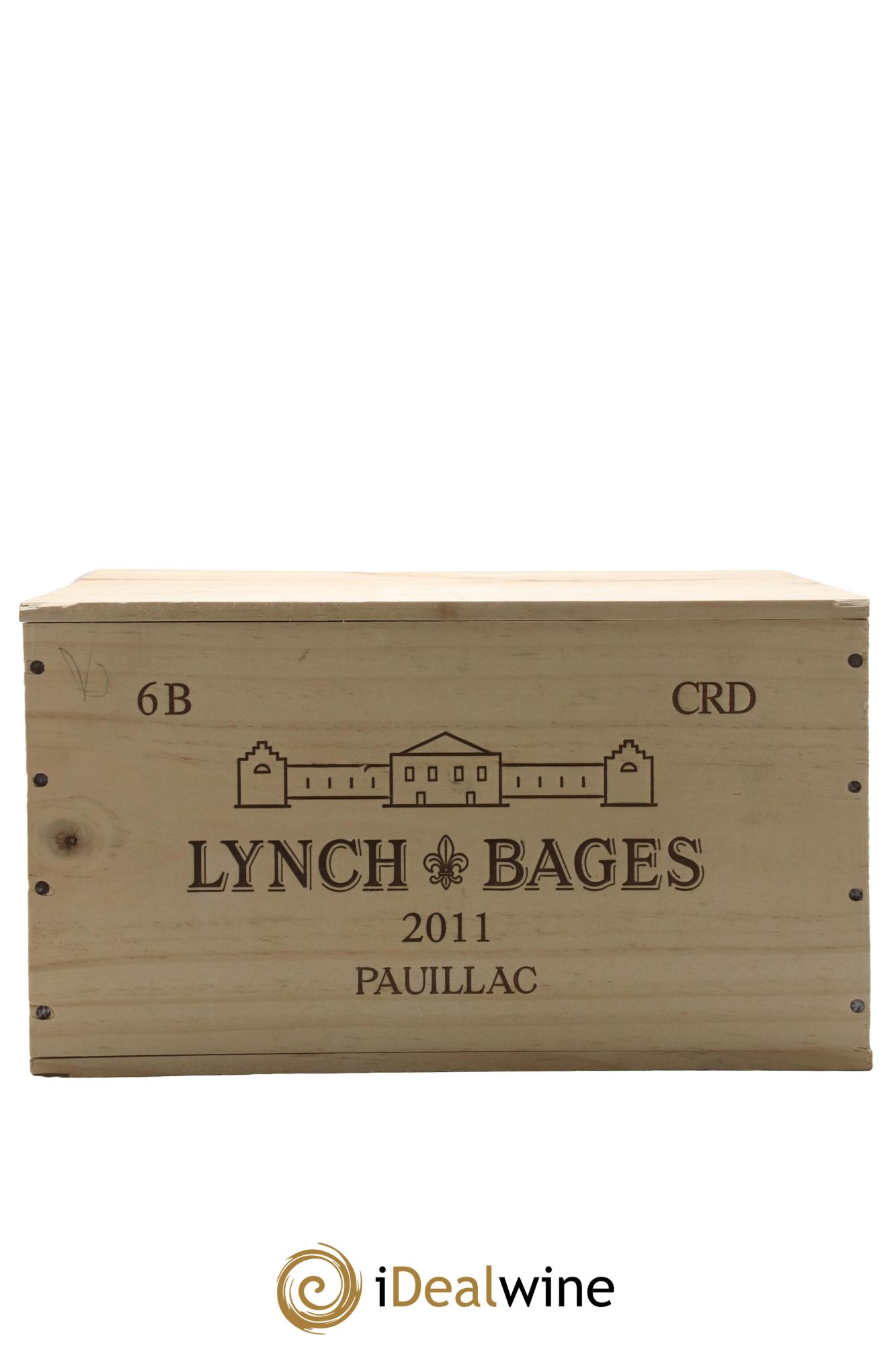 Château Lynch Bages 5ème Grand Cru Classé 2011 - Posten von 6 Flaschen - 1