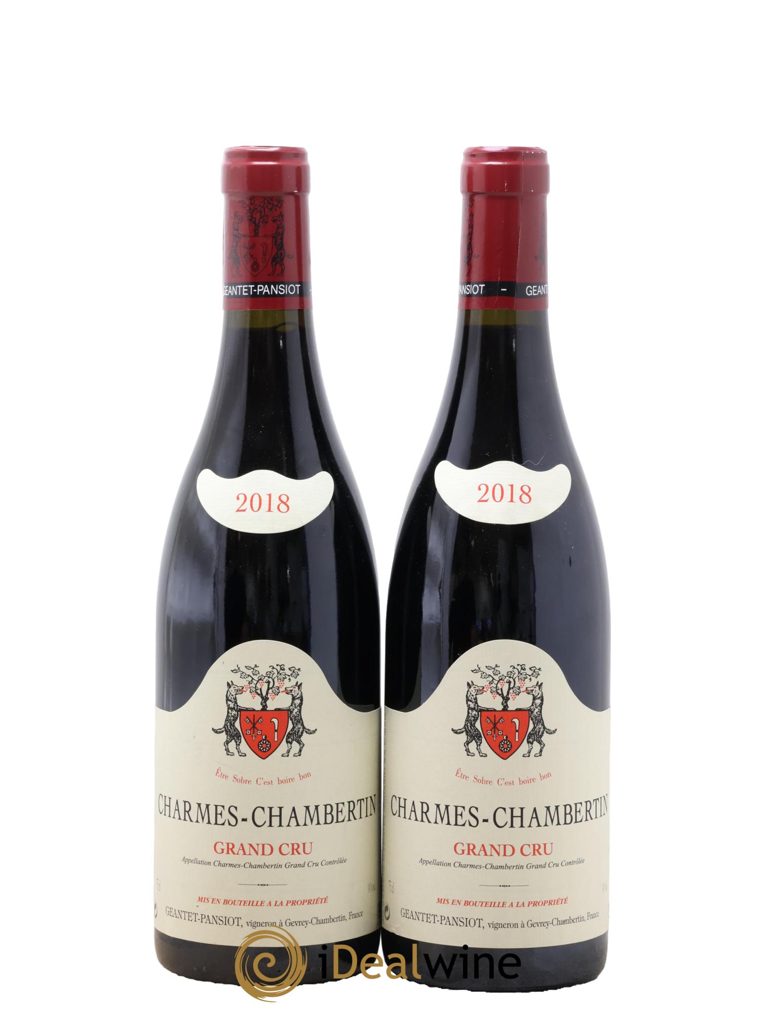 Charmes-Chambertin Grand Cru Geantet-Pansiot 2018 - Lotto di 2 bottiglie - 0