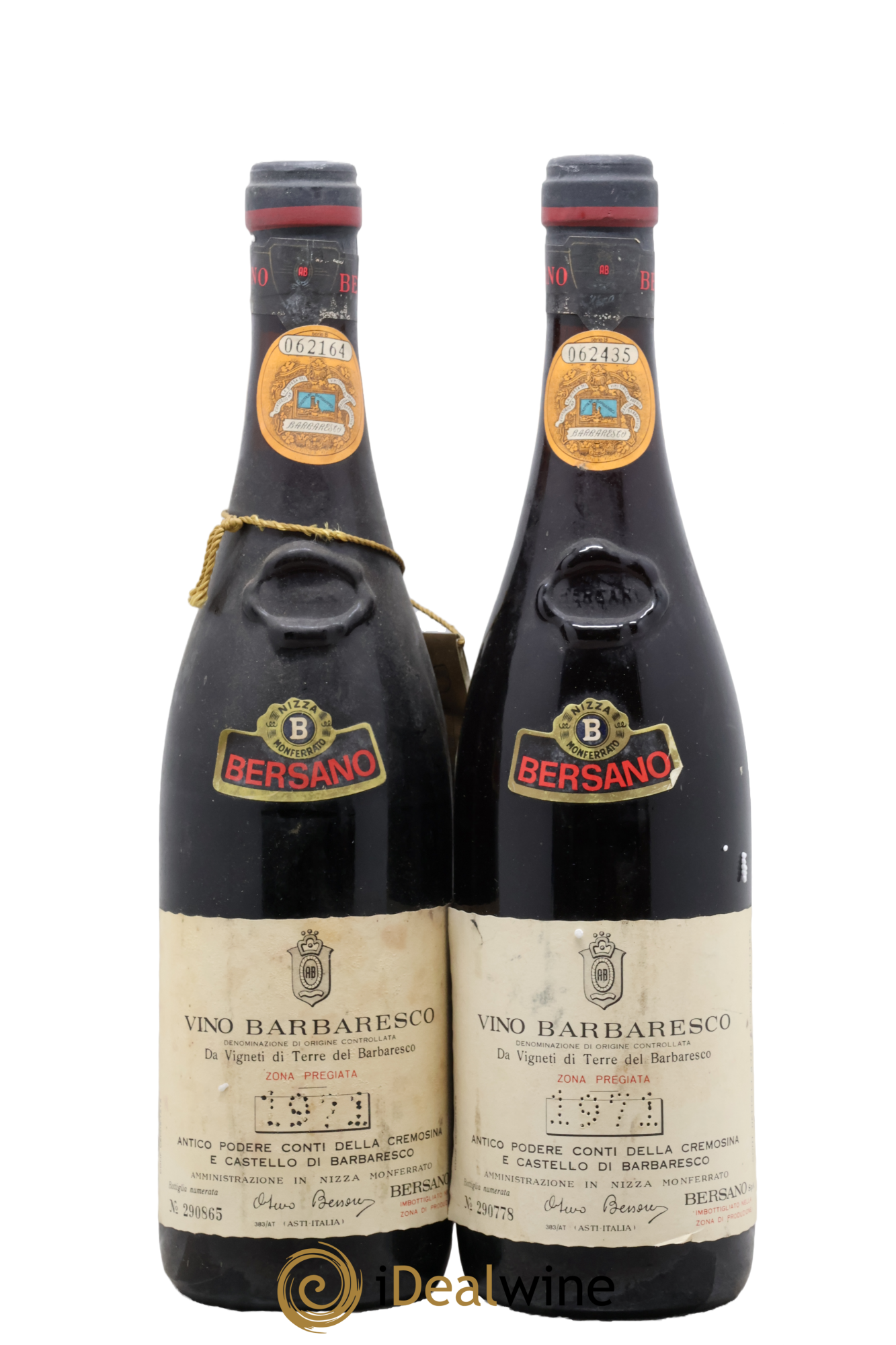 Barbaresco DOCG Bersano 1971 - Lot de 2 bouteilles - 0