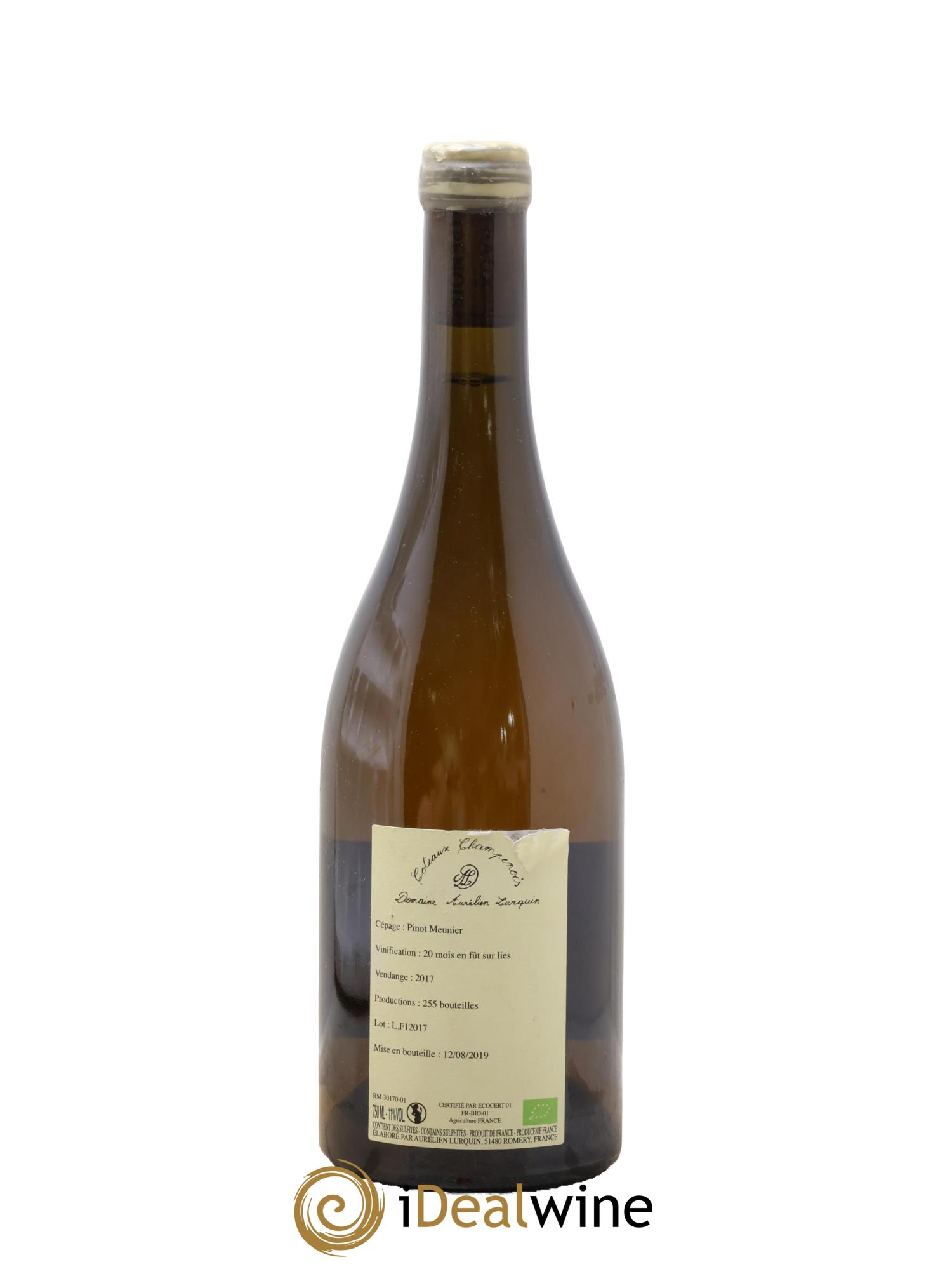 Blanc de Noirs Pinot Meunier Aurélien Lurquin Blanc de Noirs Pinot Meunier Aurélien Lurquin 2017 - Lot of 1 bottle - 1