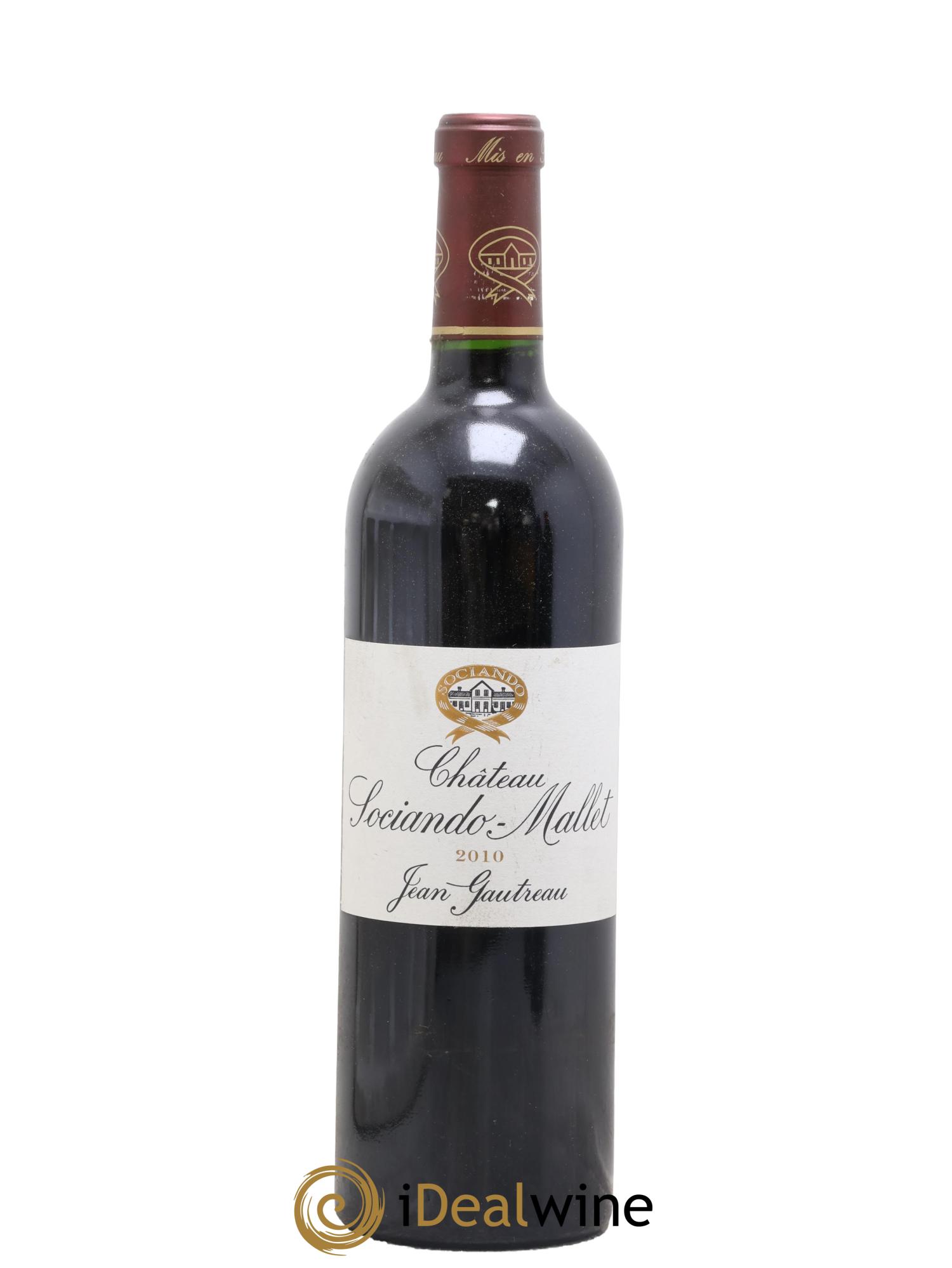 Château Sociando Mallet 2010 - Posten von 1 Flasche - 0