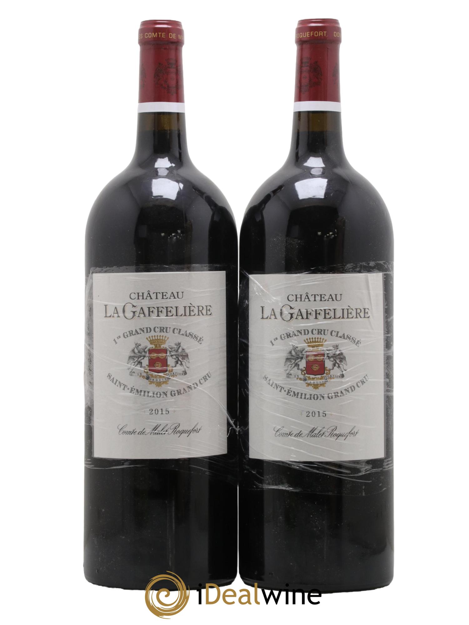 Château la Gaffelière 1er Grand Cru Classé B 2015 - Lot de 2 magnums - 0