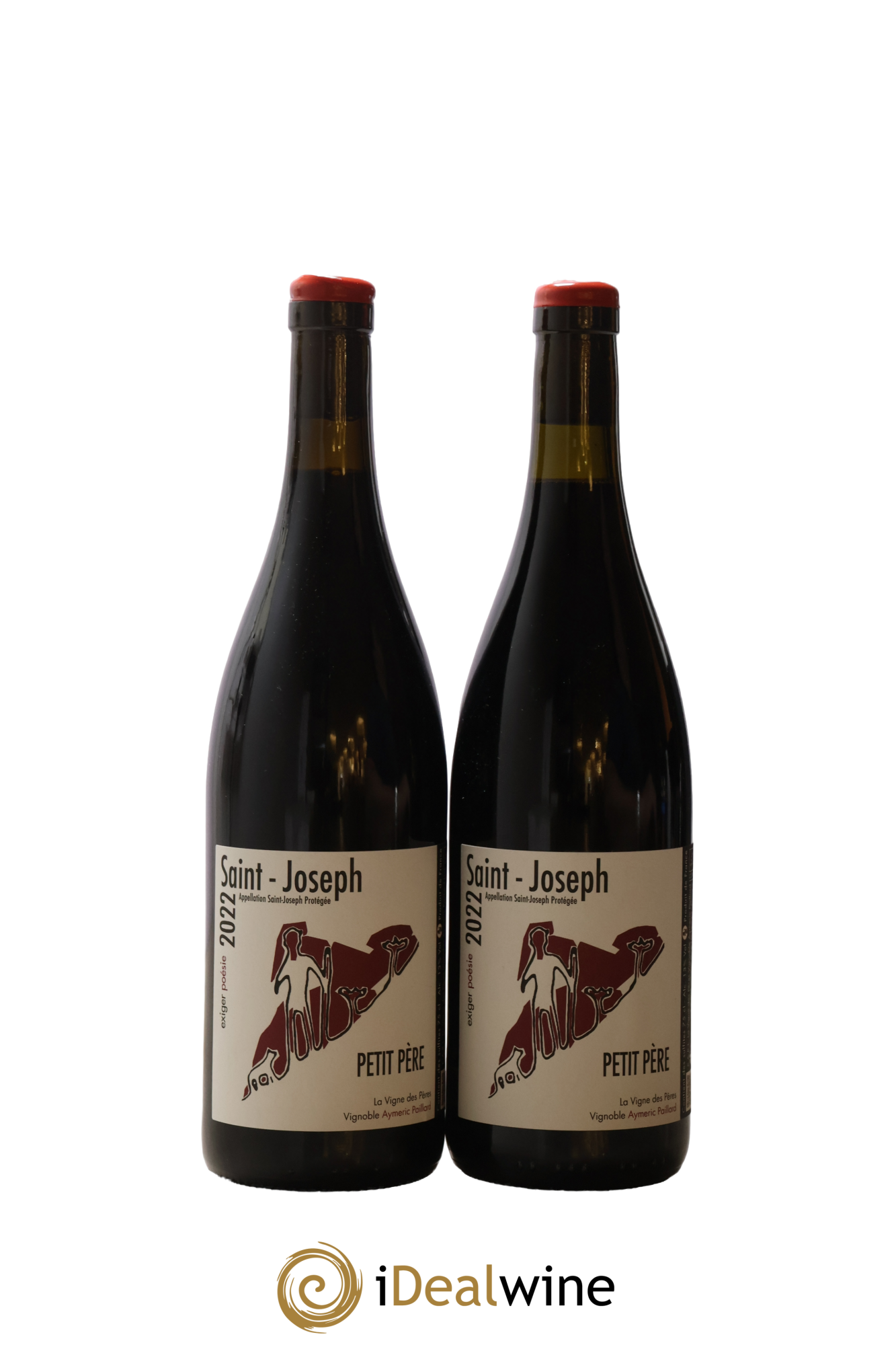 Saint-Joseph Petit Pere La Vigne Des Peres 2022 - Lot de 2 bouteilles - 0