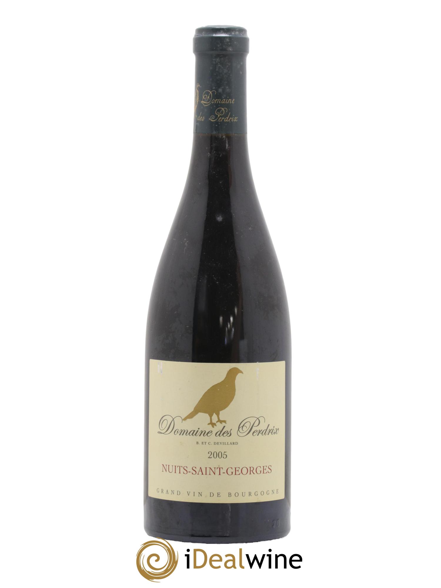 Nuits-Saint-Georges Perdrix (Domaine des) 2005 - Lot de 1 bouteille - 0