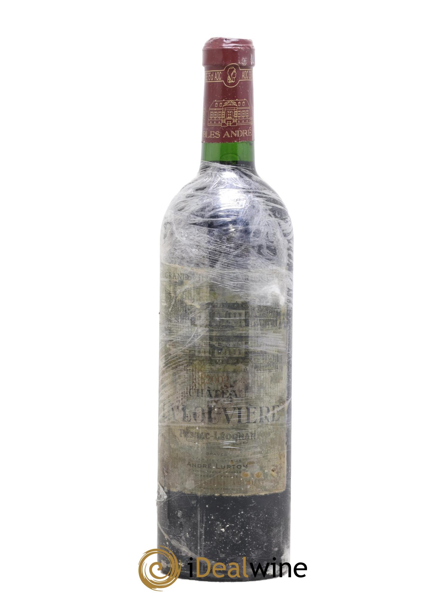 Château la Louvière 2002 - Lot de 1 bouteille - 0